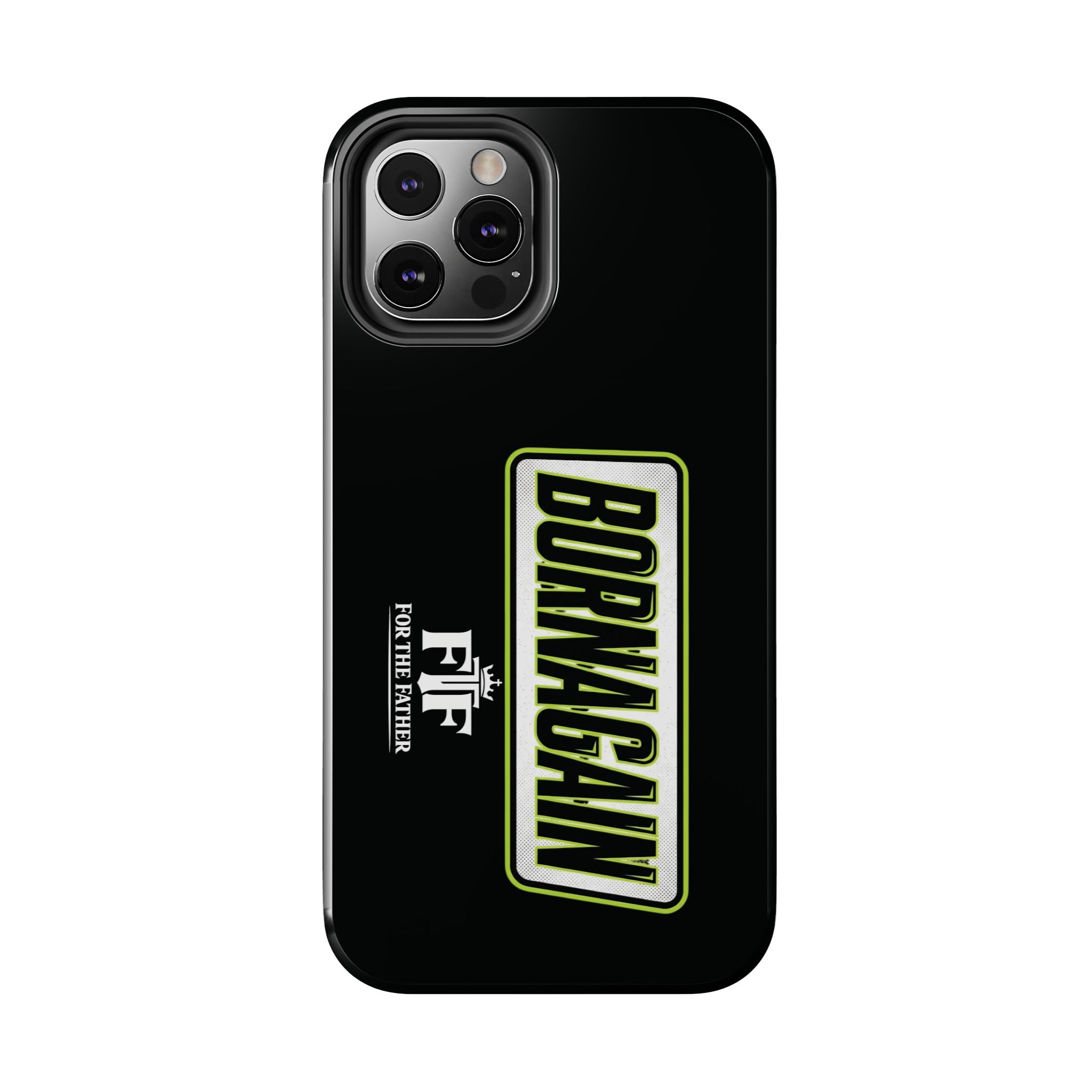 FTF - BORNAGAIN - Black Tough Phone Case