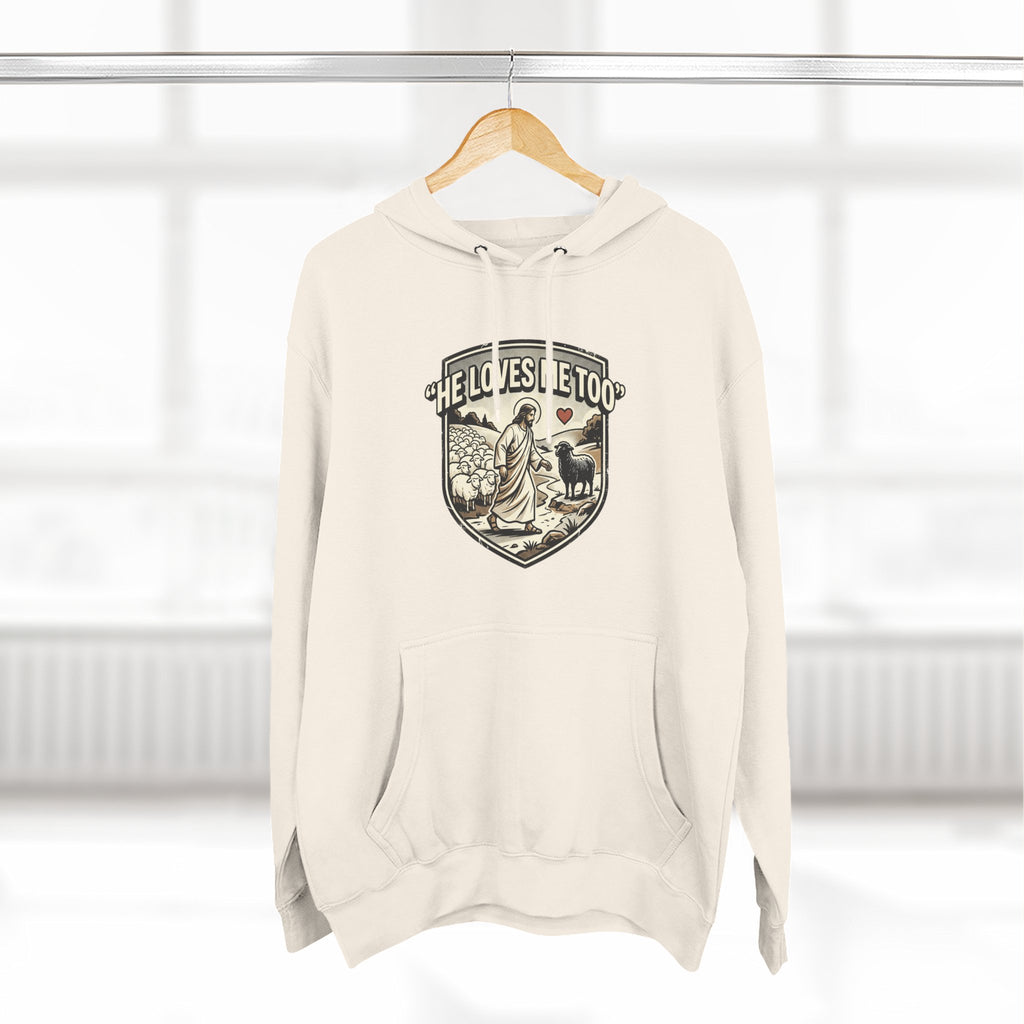 'He Loves Me Too' - Lonely Sheep Hoodie