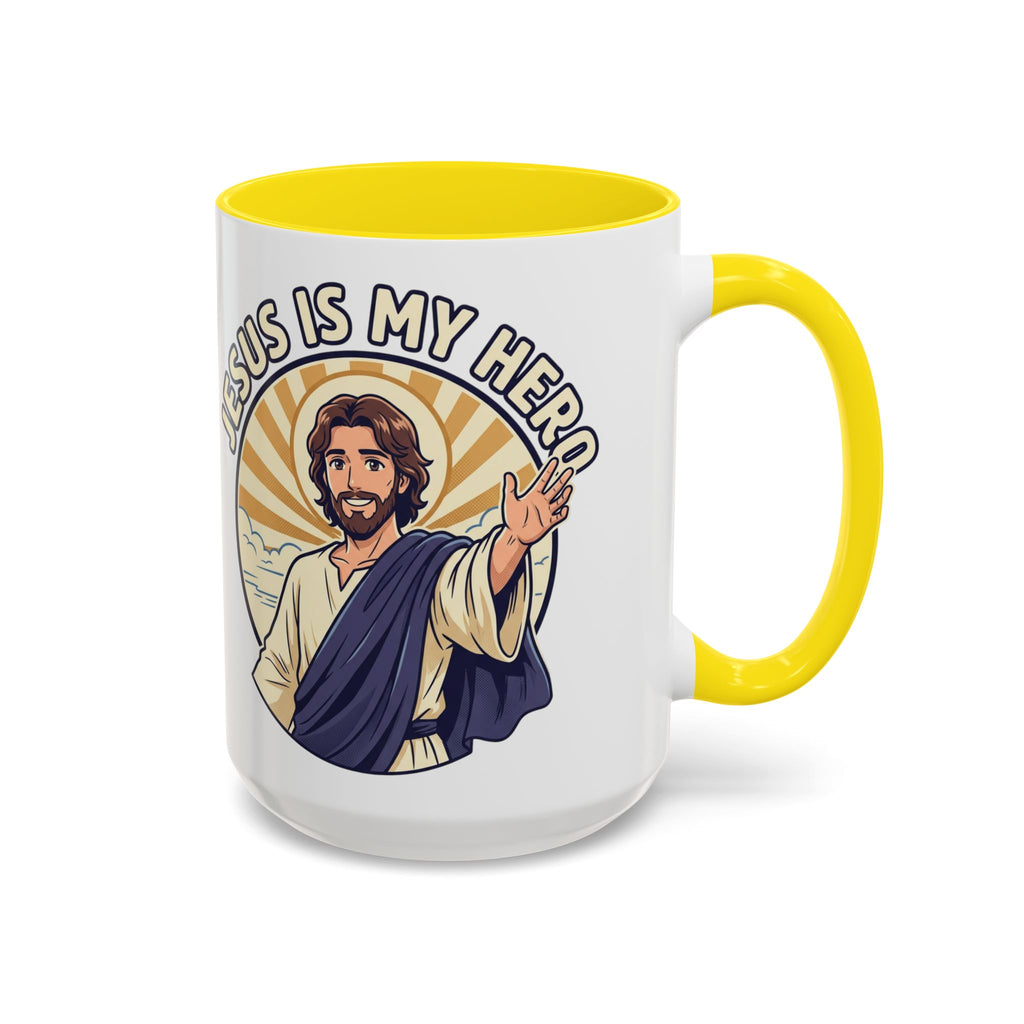 FTF - "Jesus Is My Hero" Sunburst - Mug
