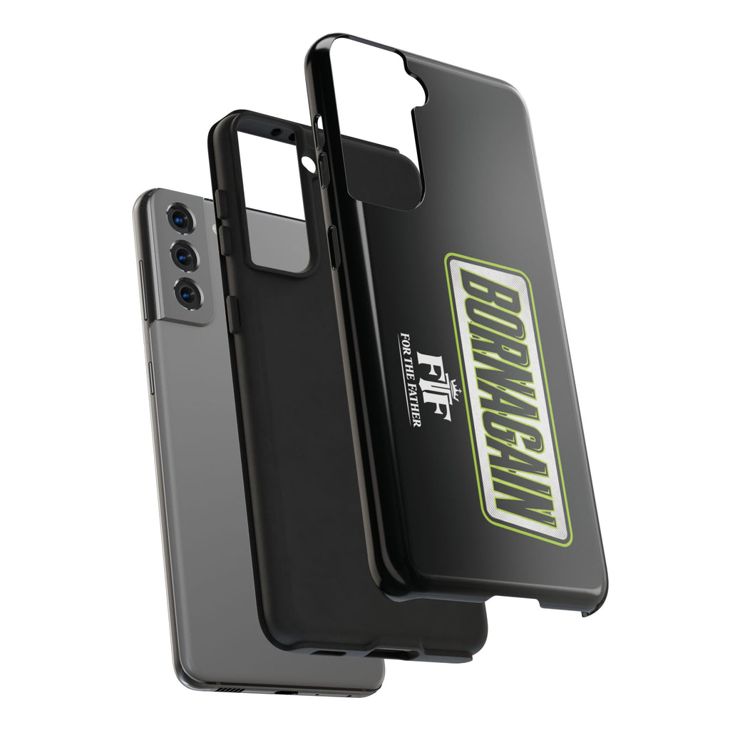 FTF - BORNAGAIN - Black Tough Phone Case