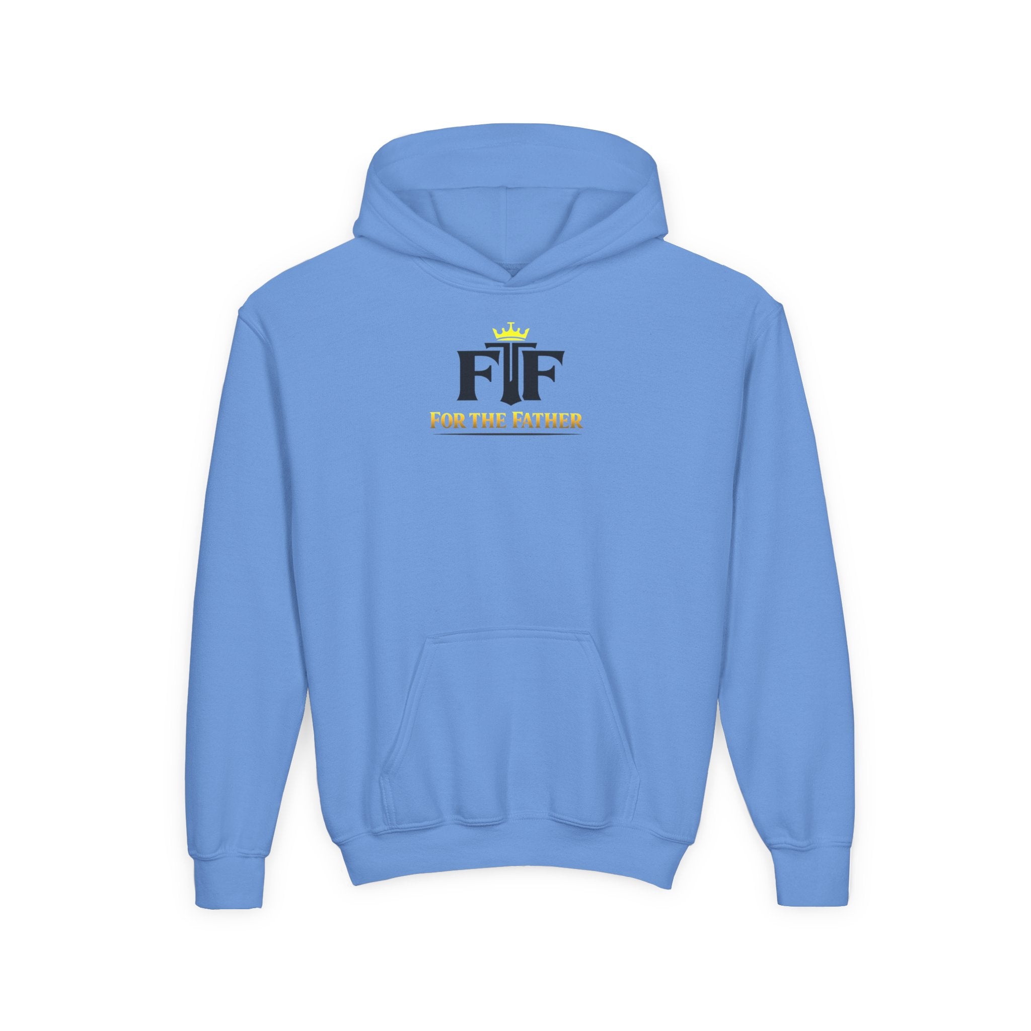 FTF - 'Jesus Is My Hero' Christian Faith Pullover (For The Fathers Logo)