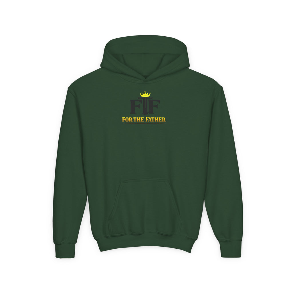 FTF - 'Jesus Is My Hero' Christian Faith Pullover (For The Fathers Logo)