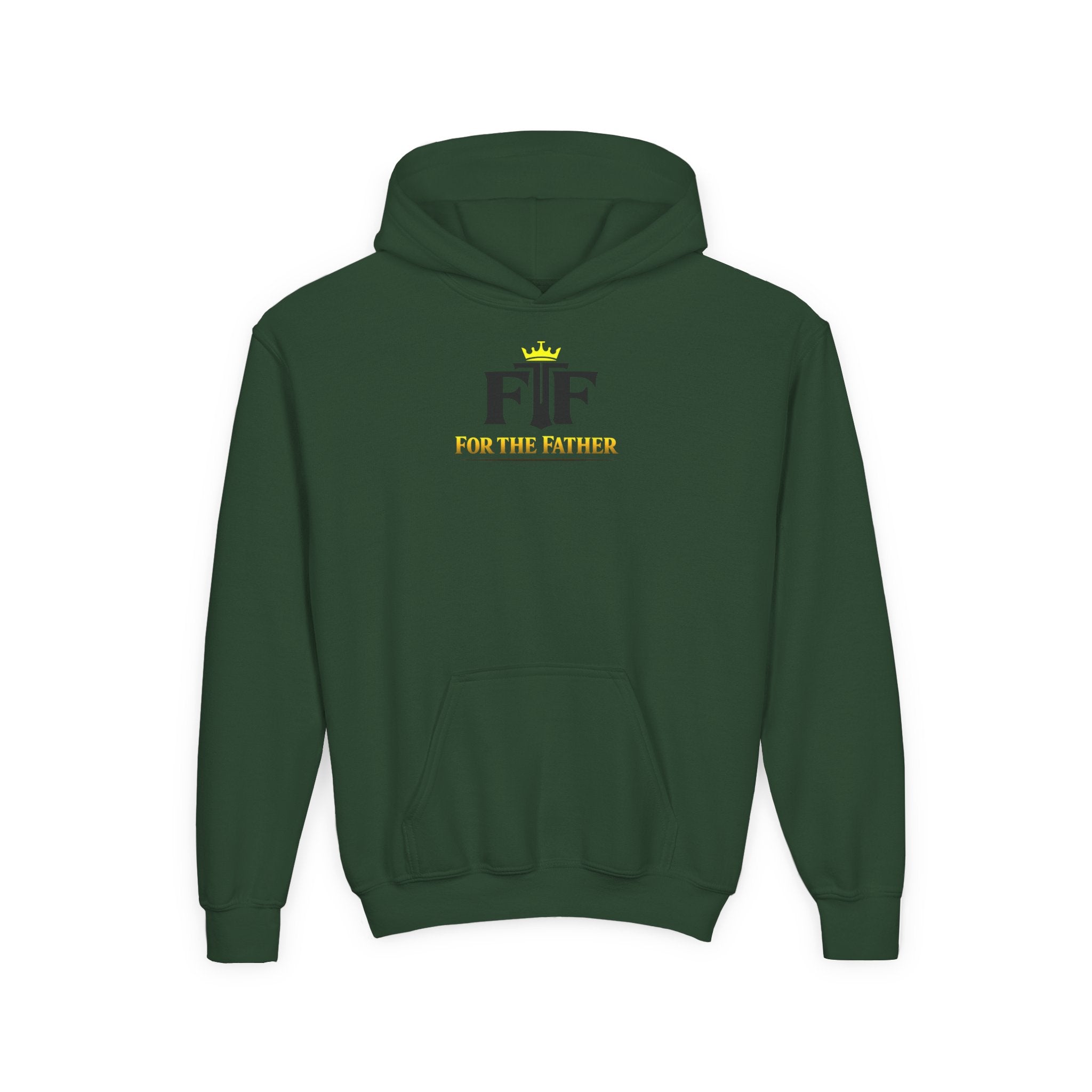 FTF - 'Jesus Is My Hero' Christian Faith Pullover (For The Fathers Logo)
