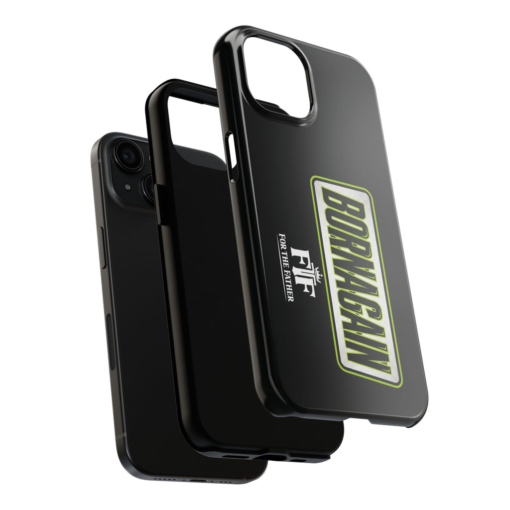 FTF - BORNAGAIN - Black Tough Phone Case