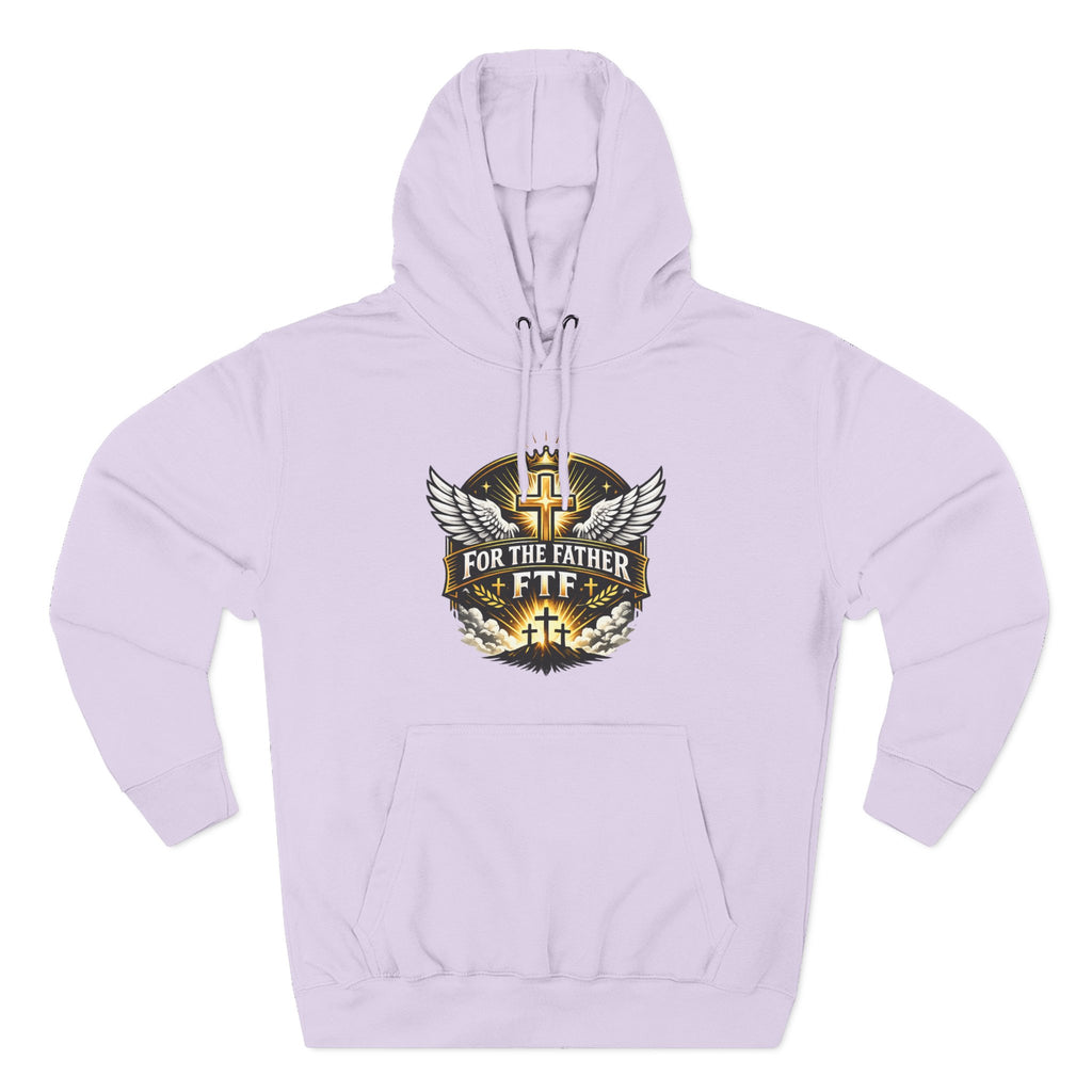 Faith Over Fear Hoodie — "For The Father" Christian Graphic Pullover
