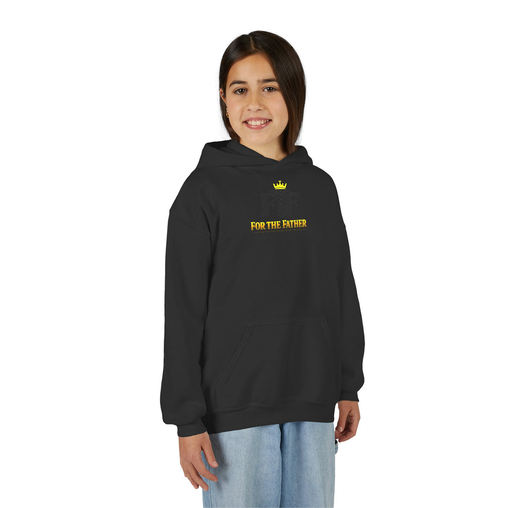 FTF - 'Jesus Is My Hero' Christian Faith Pullover (For The Fathers Logo)