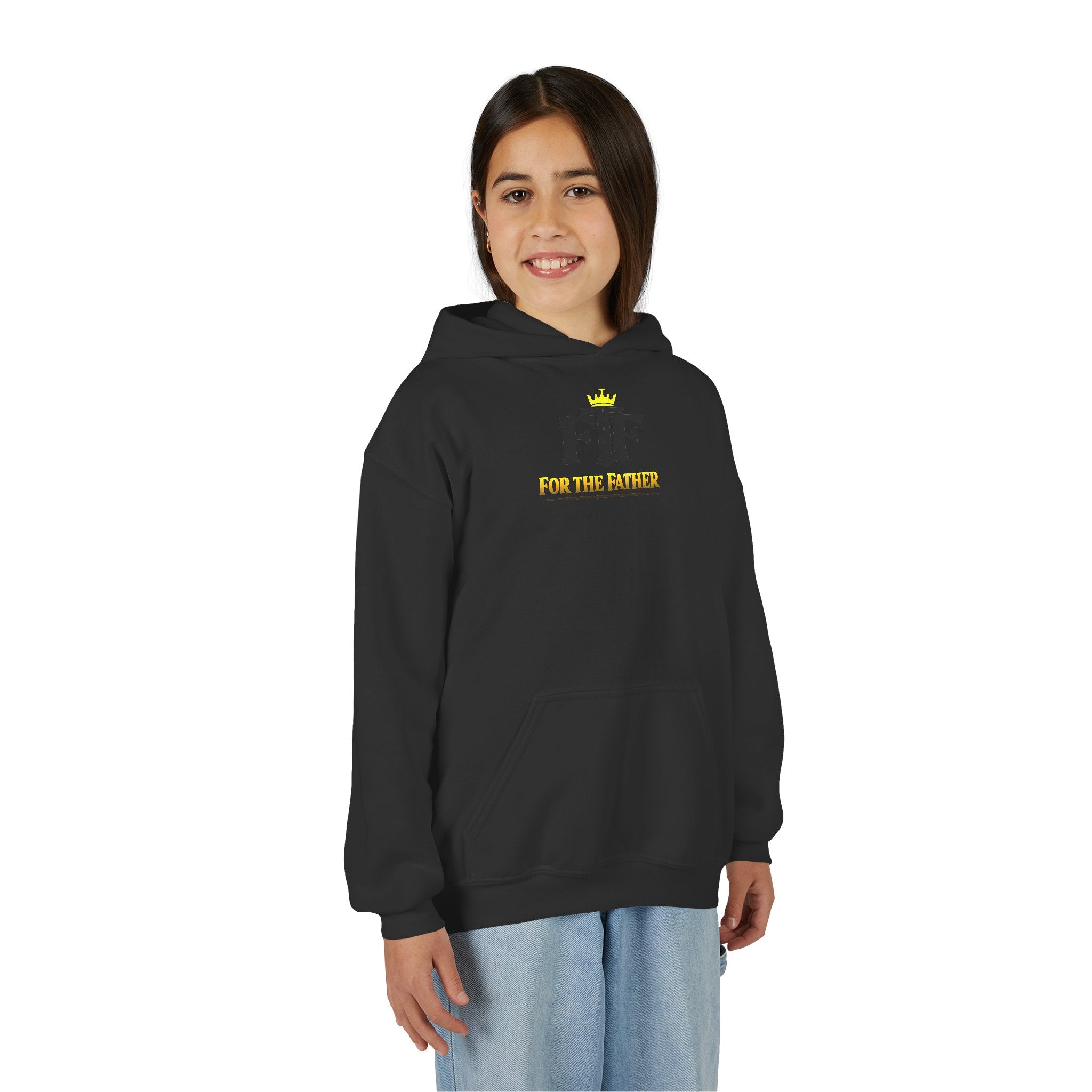 FTF - 'Jesus Is My Hero' Christian Faith Pullover (For The Fathers Logo)