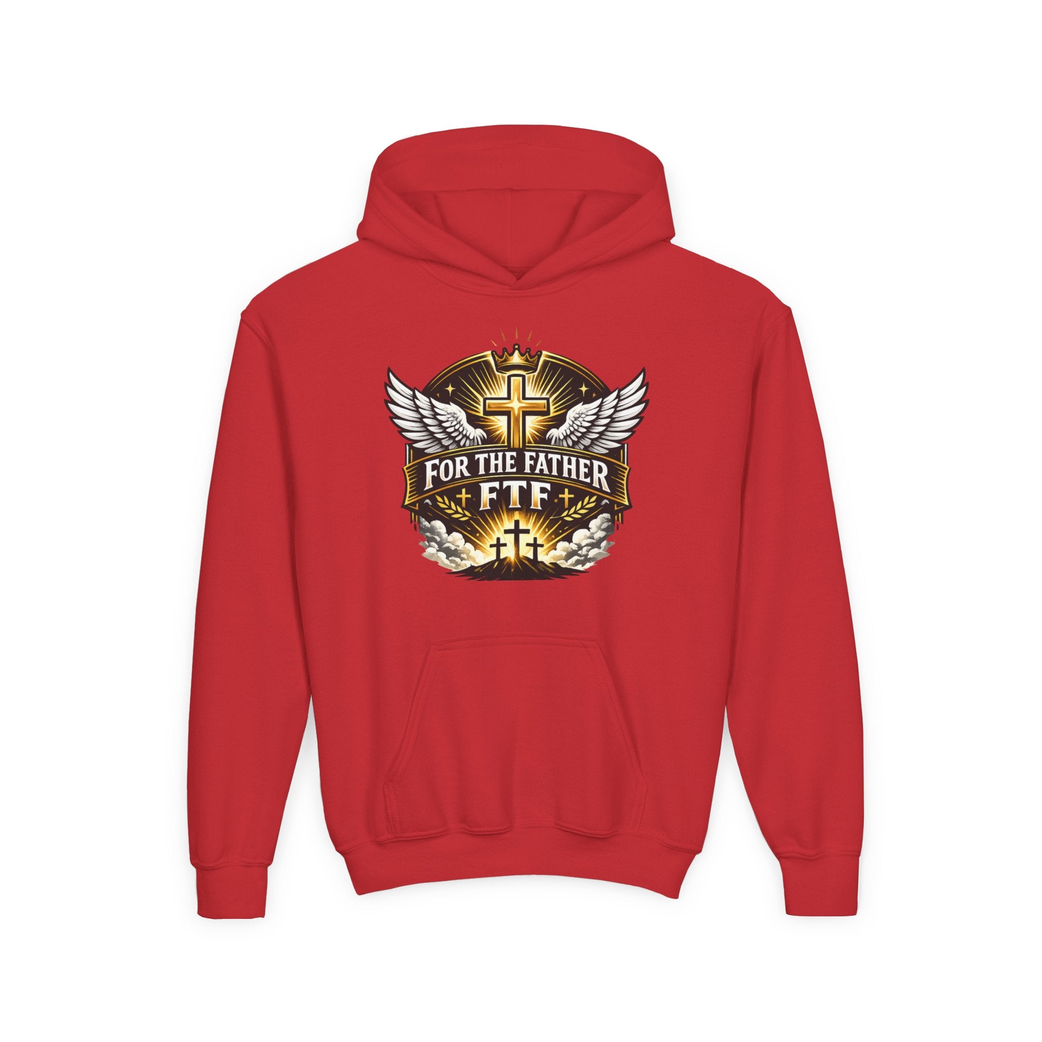 FTF - "Jesus Is My Hero" Sunburst - Youth Hoodie