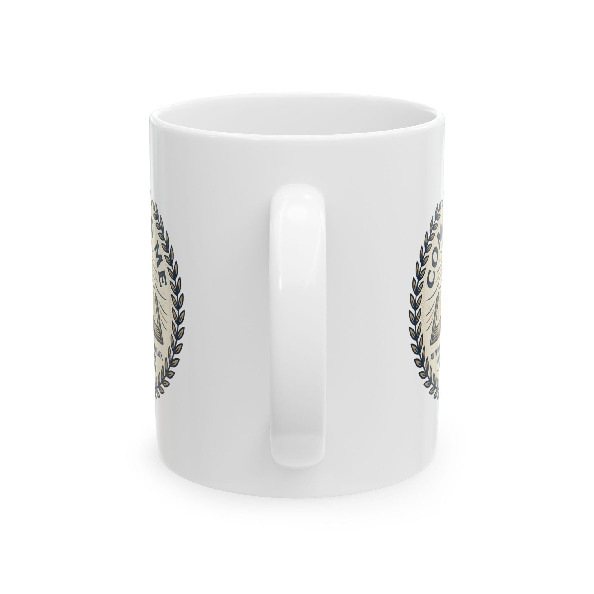 Matthew 11:28 quote - Ceramic Mug  (11oz, 15oz)