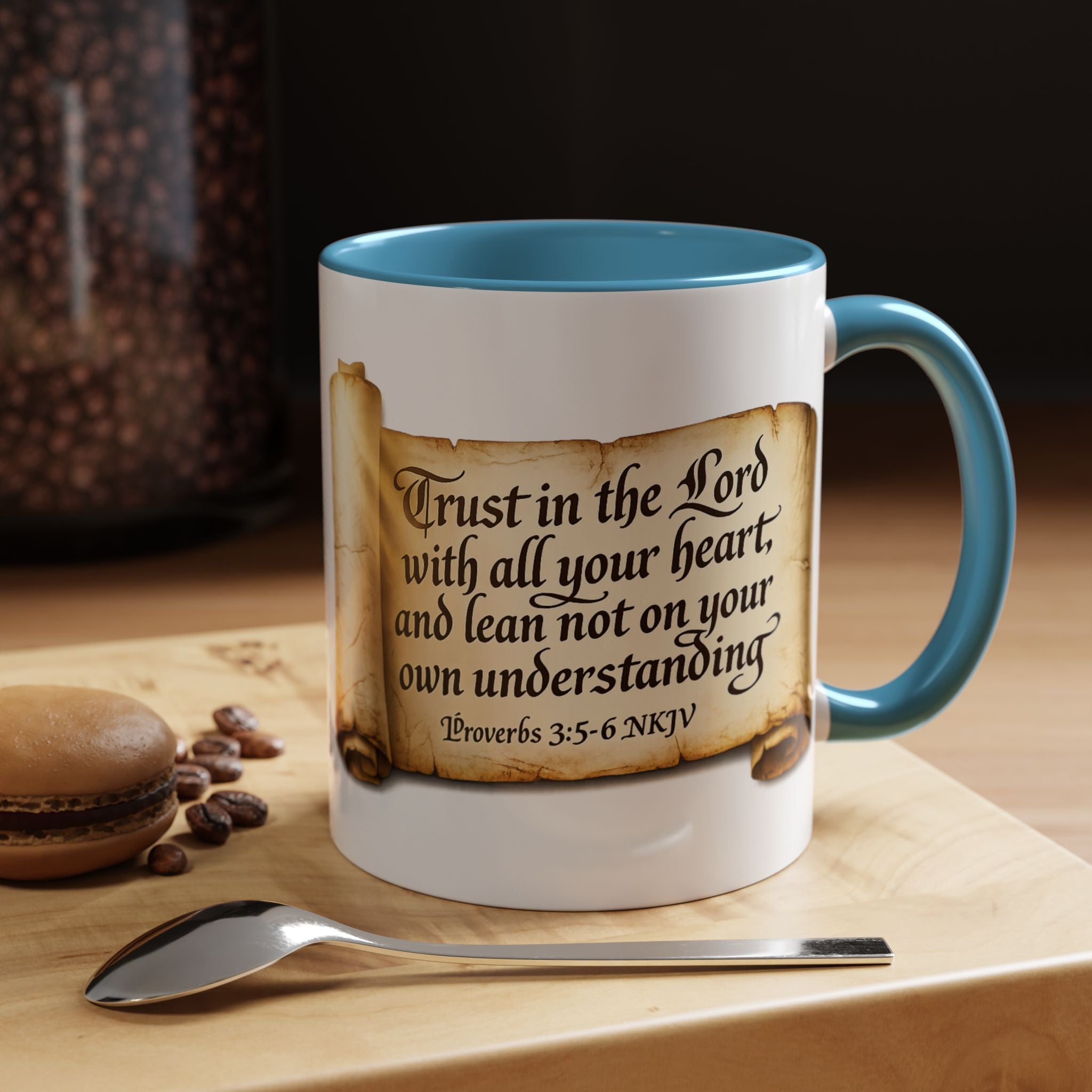 FTF - "Trust In The Lord" Proverbs 3:5 Scroll - Coffee Mug