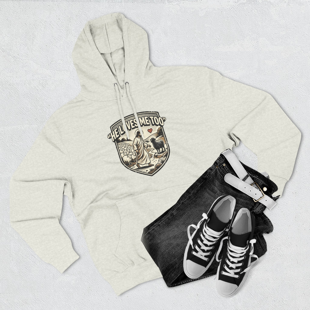 'He Loves Me Too' - Lonely Sheep Hoodie