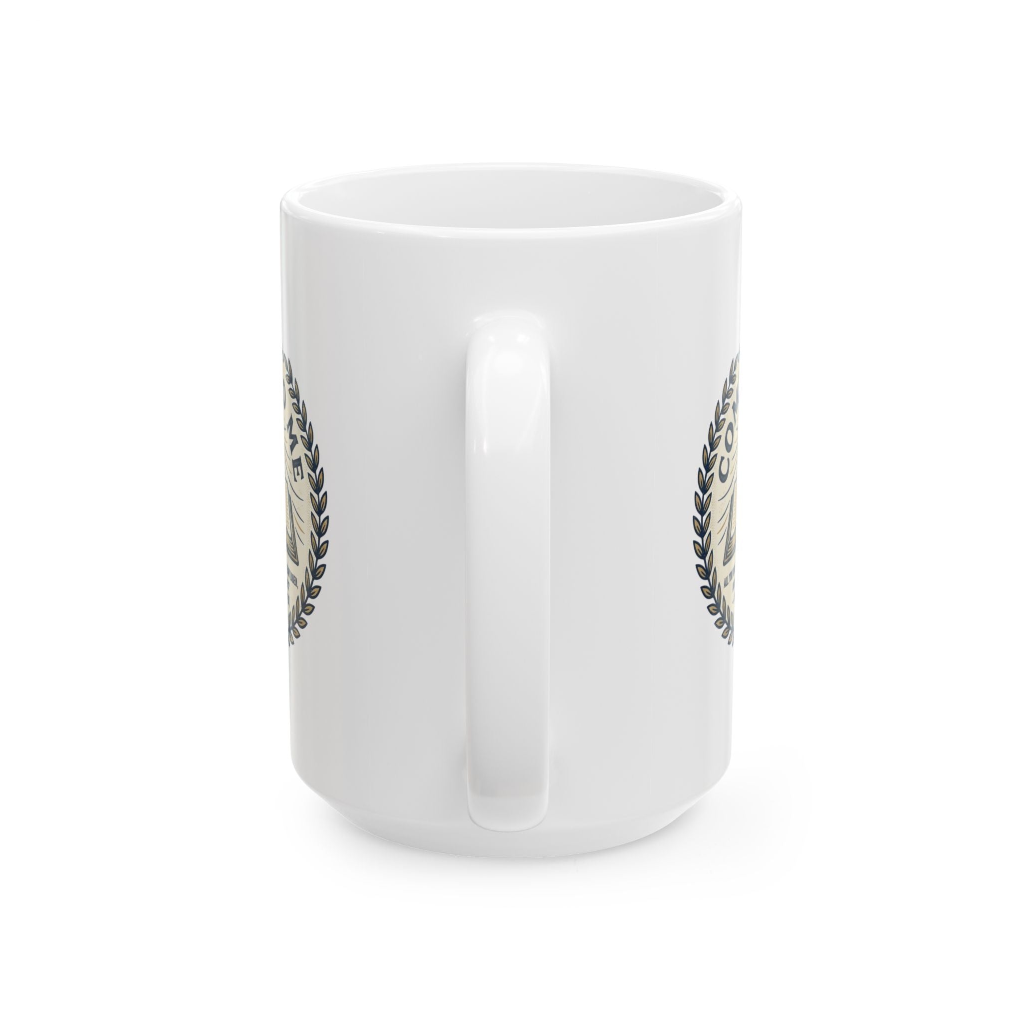 Matthew 11:28 quote - Ceramic Mug  (11oz, 15oz)