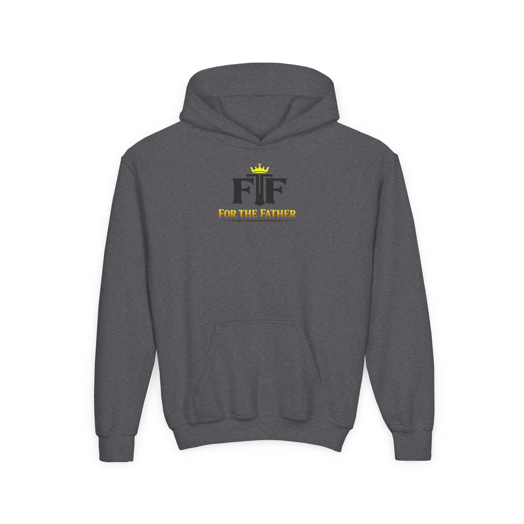 FTF - 'Jesus Is My Hero' Christian Faith Pullover (For The Fathers Logo)