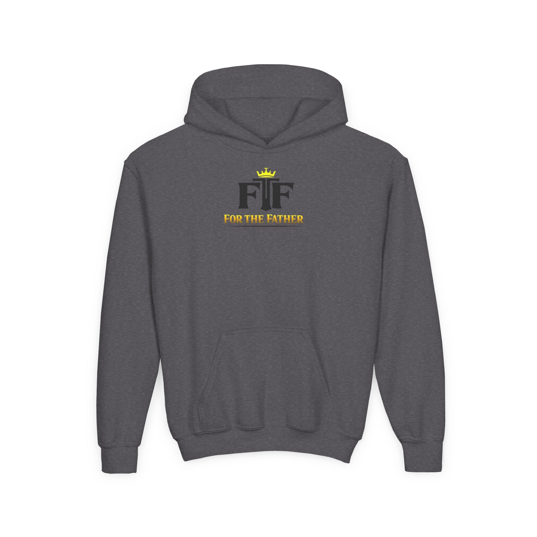 FTF - 'Jesus Is My Hero' Christian Faith Pullover (For The Fathers Logo)