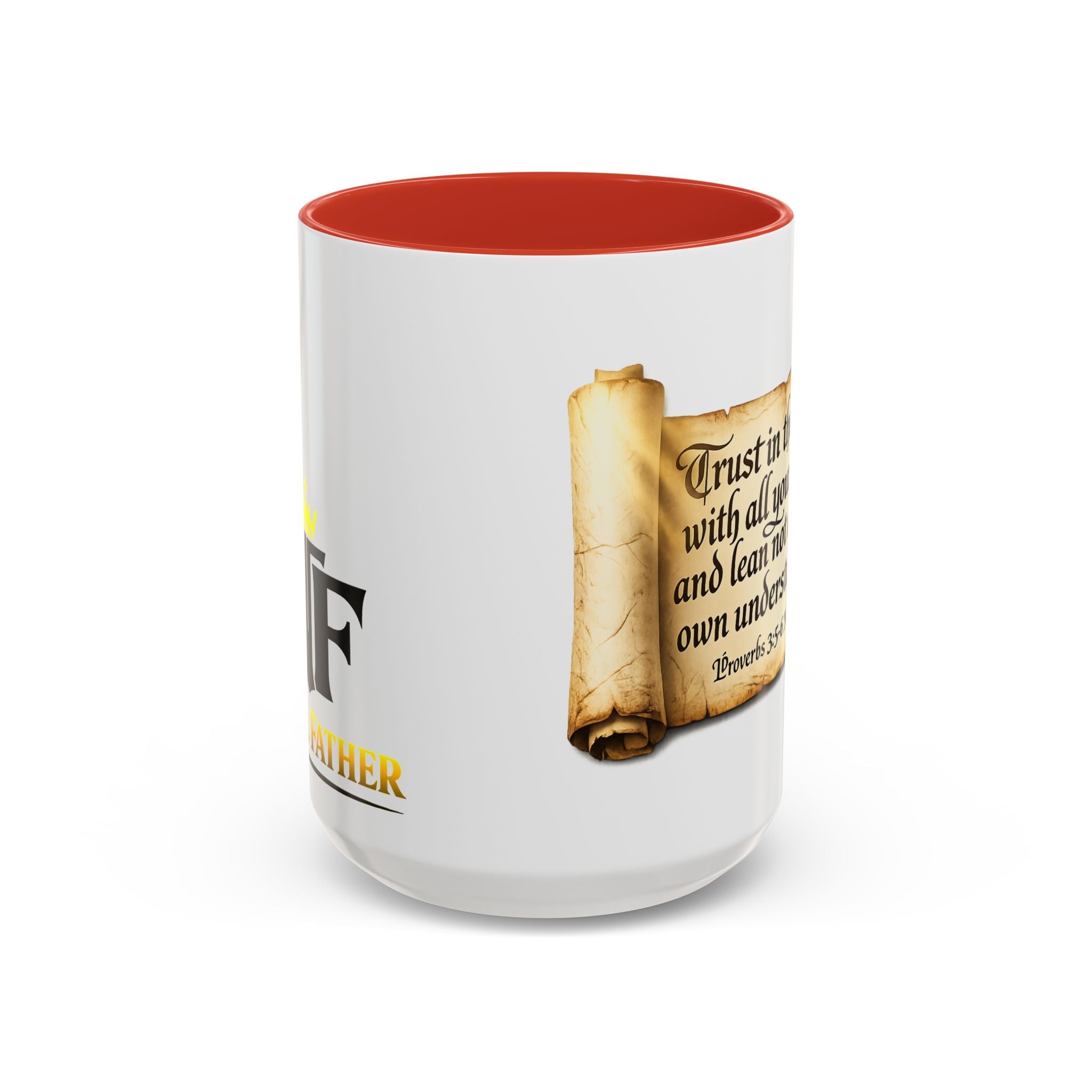 FTF - "Trust In The Lord" Proverbs 3:5 Scroll - Coffee Mug