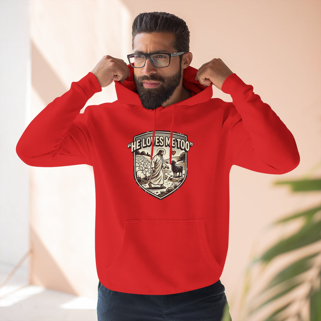 'He Loves Me Too' - Lonely Sheep Hoodie
