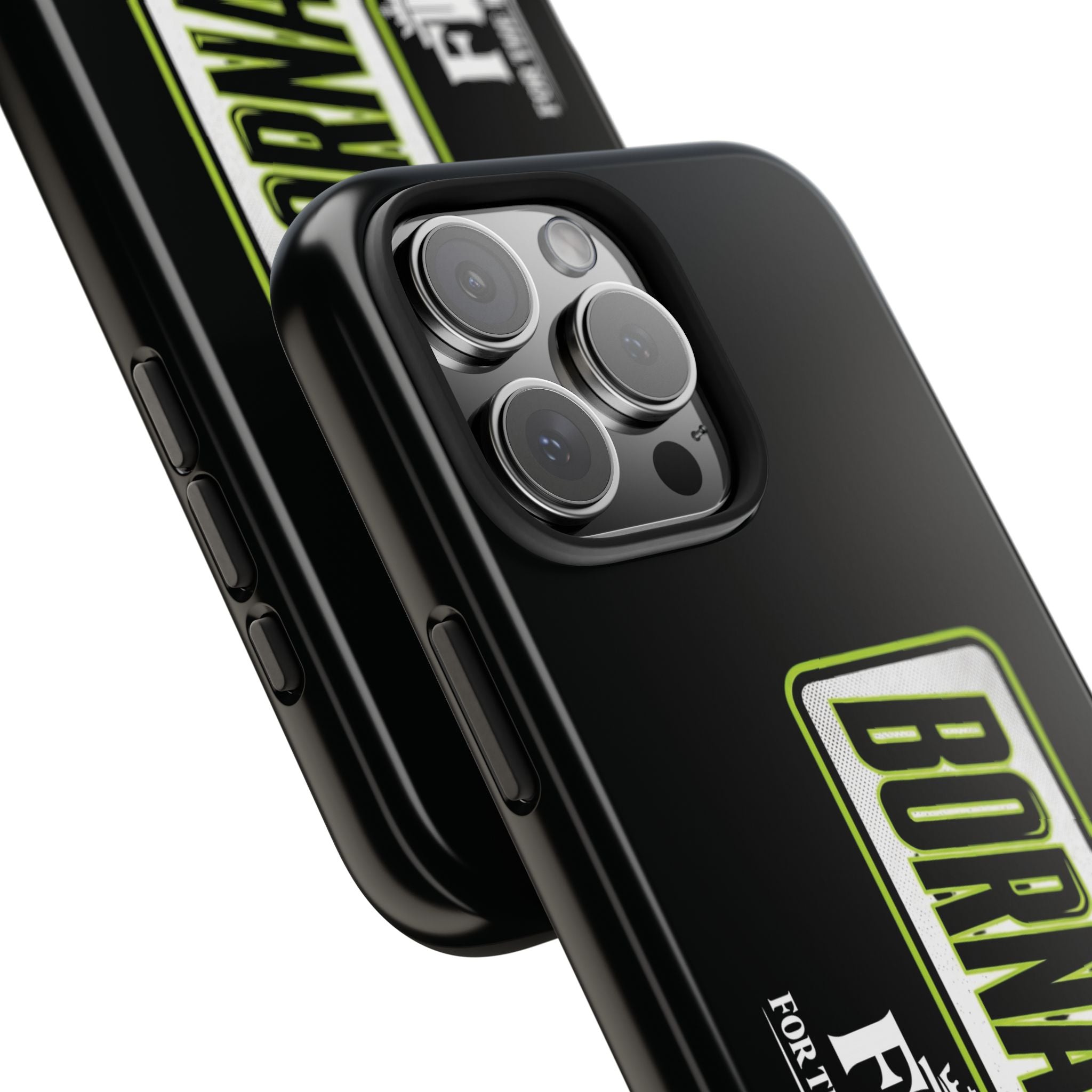 FTF - BORNAGAIN - Black Tough Phone Case