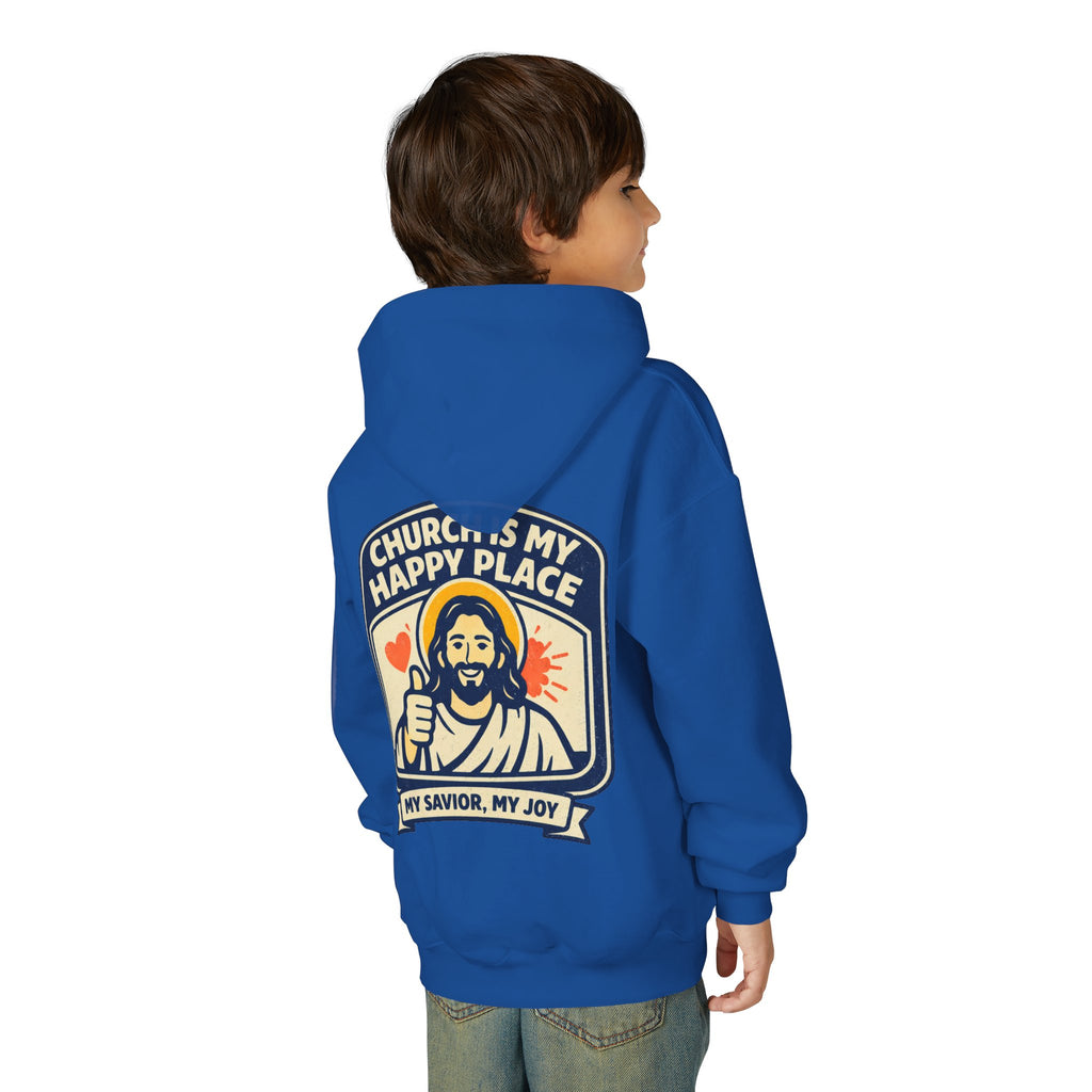 FTF - "Church Is My Happy Place" HTU - Youth Hoodie