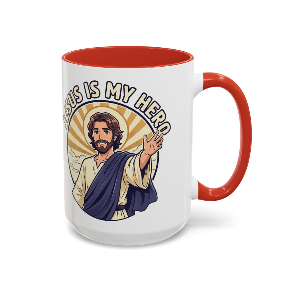 FTF - "Jesus Is My Hero" Sunburst - Mug