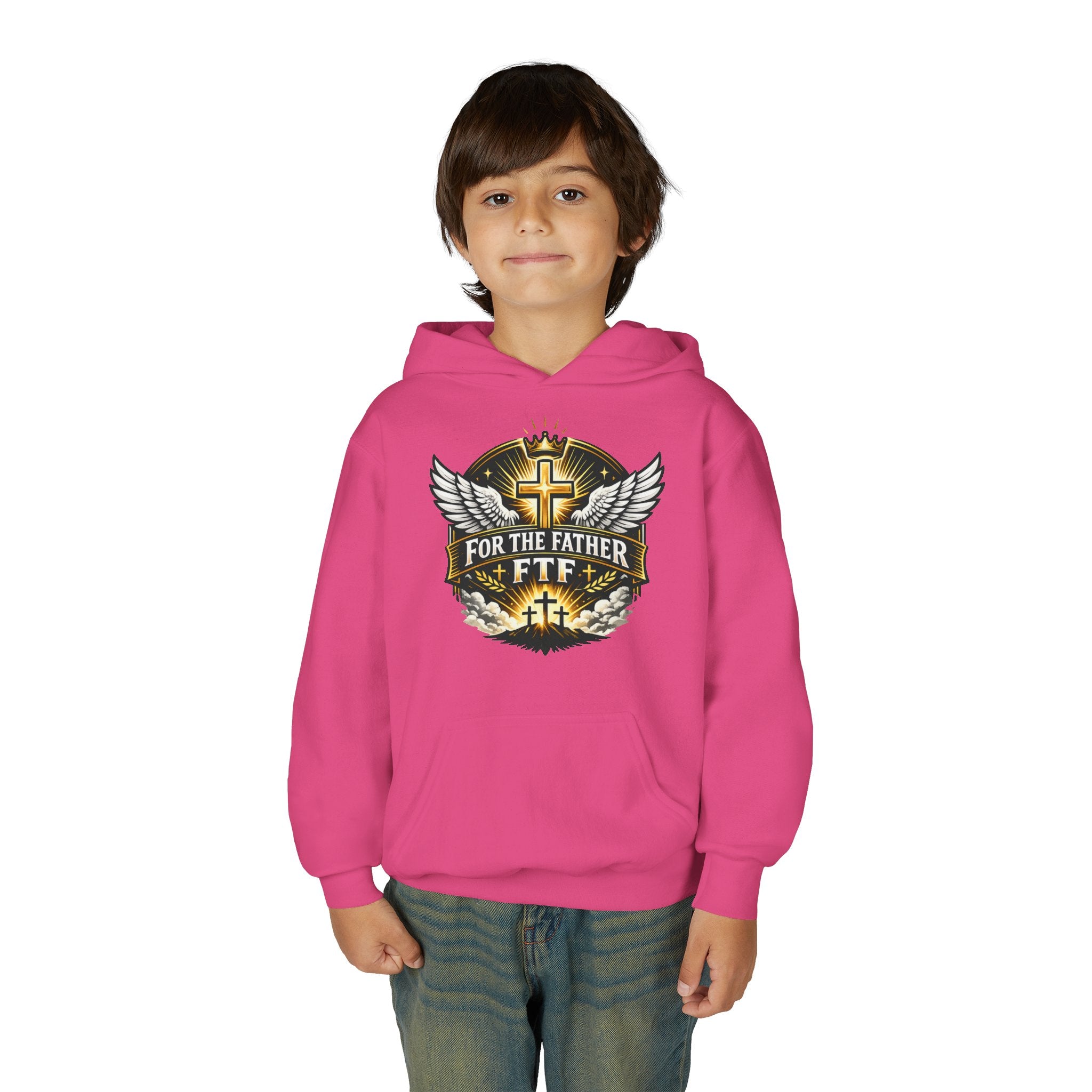 FTF - "Church Is My Happy Place" HTU - Youth Hoodie