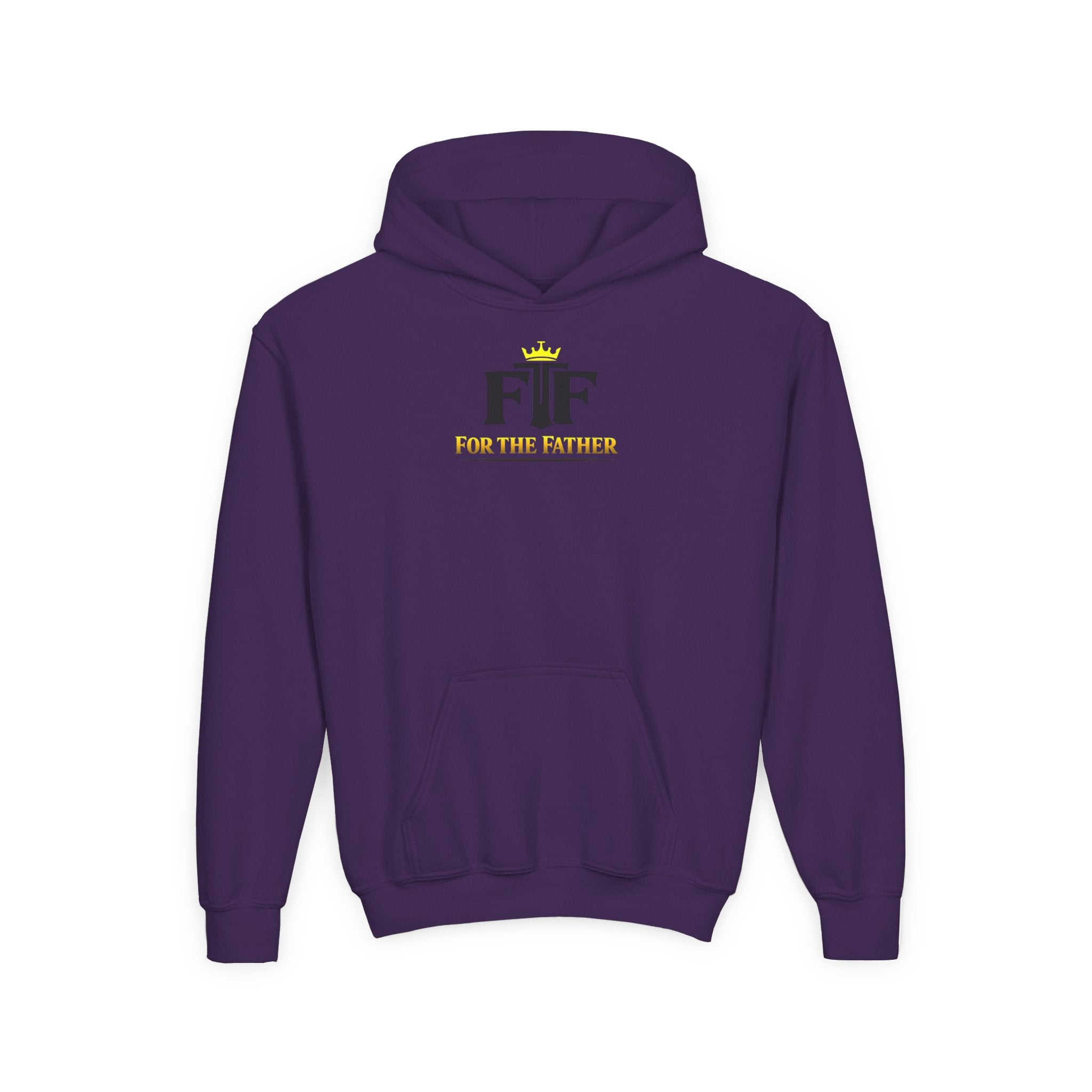FTF - 'Jesus Is My Hero' Christian Faith Pullover (For The Fathers Logo)
