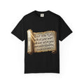 Proverbs 3:5-6 Trust in the Lord T-shirt Scroll Design