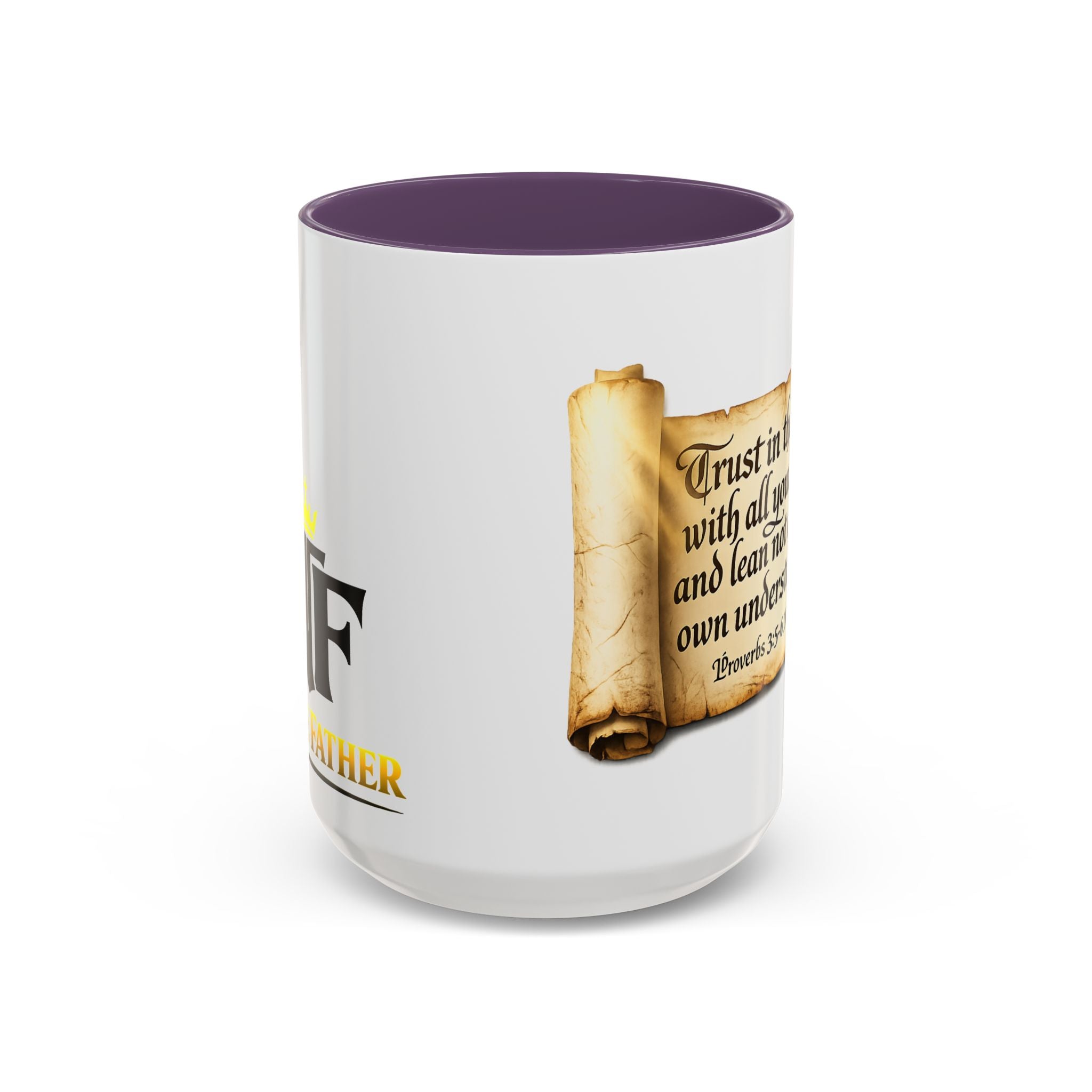 FTF - "Trust In The Lord" Proverbs 3:5 Scroll - Coffee Mug
