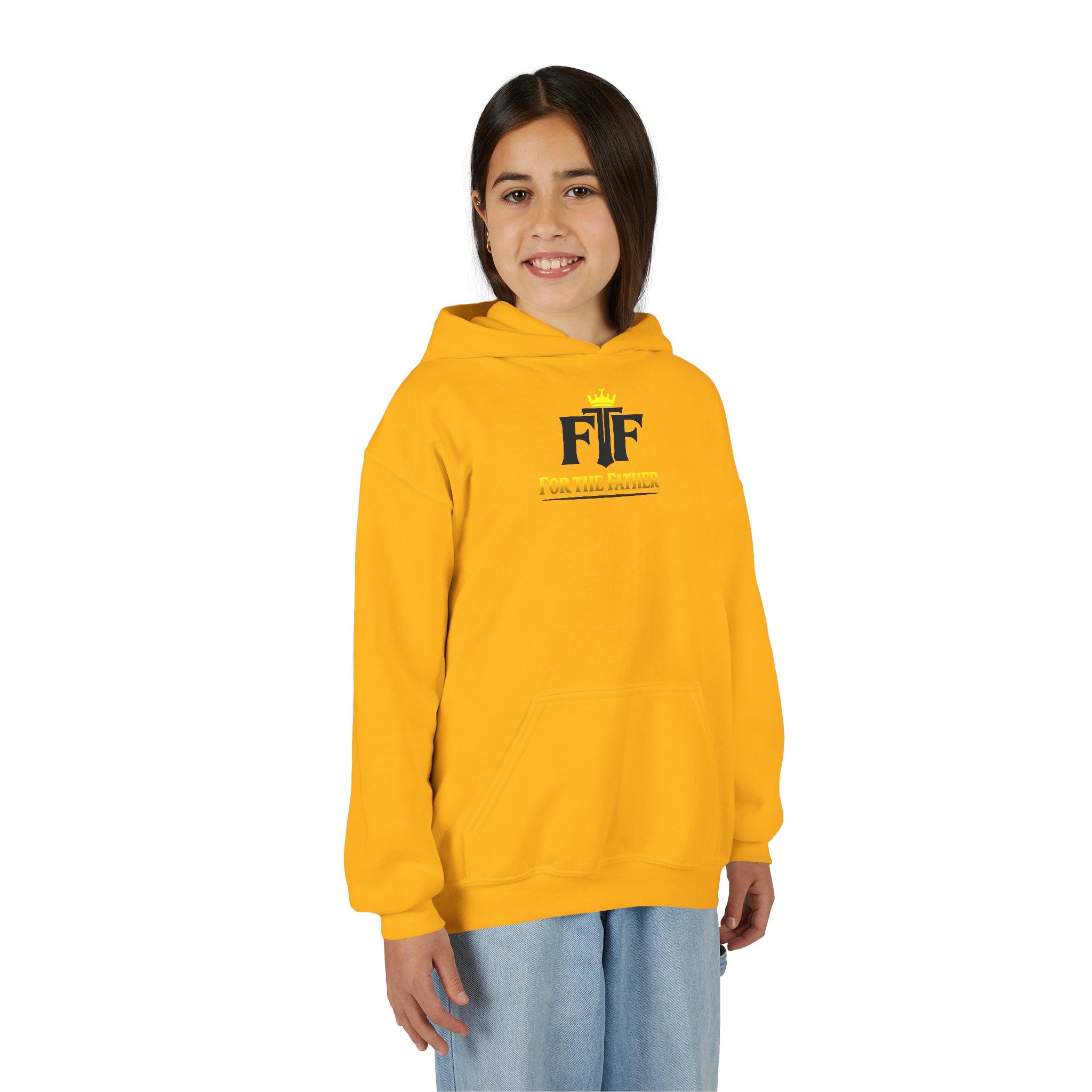 FTF - 'Jesus Is My Hero' Christian Faith Pullover (For The Fathers Logo)