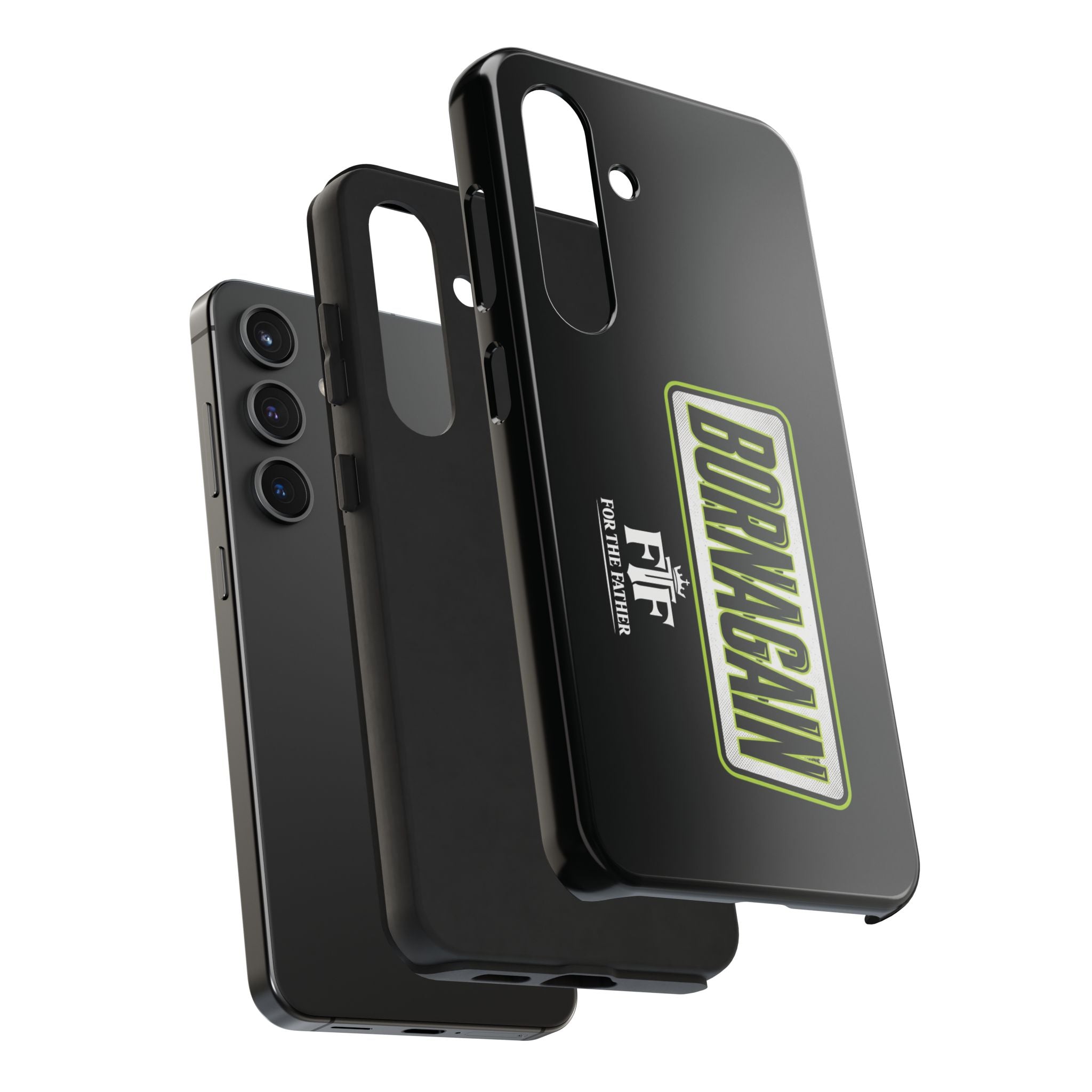 FTF - BORNAGAIN - Black Tough Phone Case
