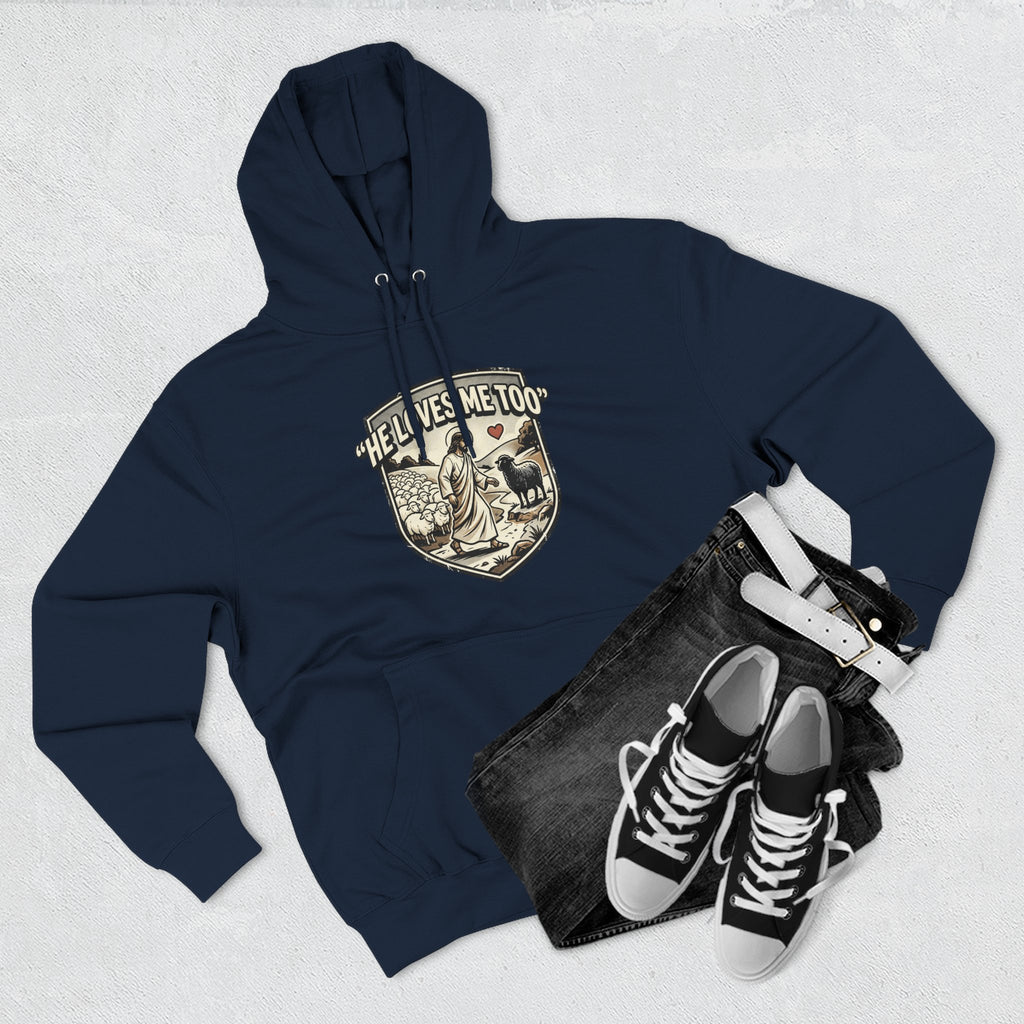 'He Loves Me Too' - Lonely Sheep Hoodie