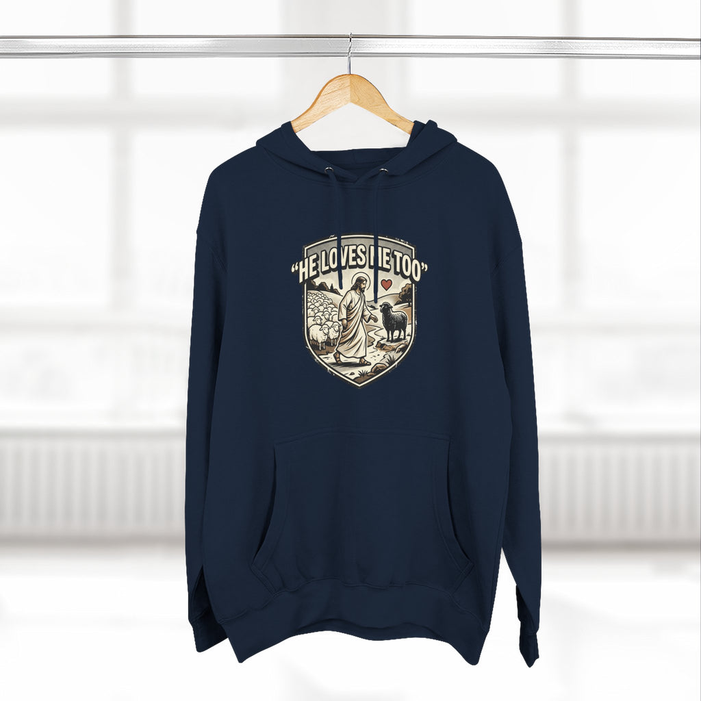 'He Loves Me Too' - Lonely Sheep Hoodie