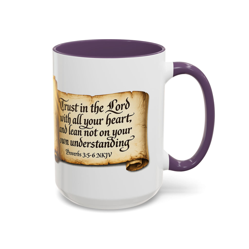 FTF - "Trust In The Lord" Proverbs 3:5 Scroll - Coffee Mug