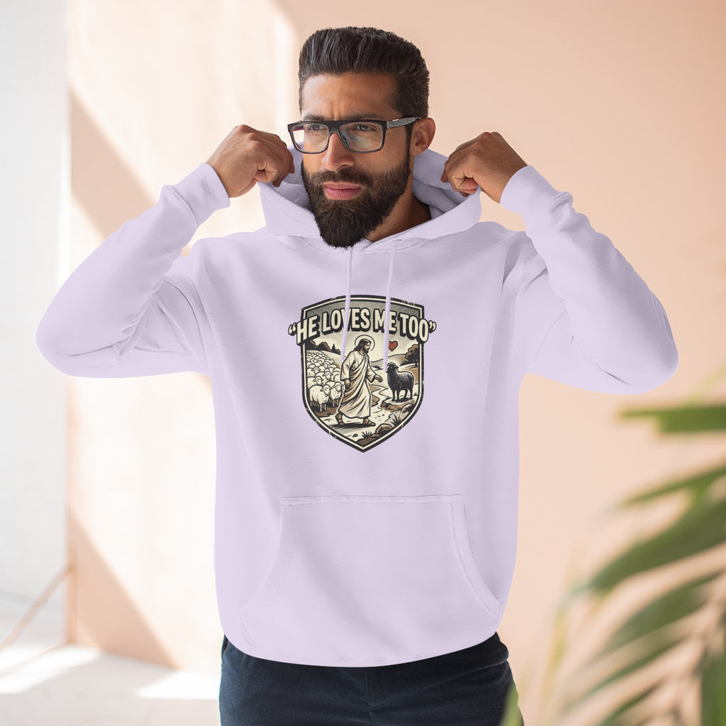 'He Loves Me Too' - Lonely Sheep Hoodie
