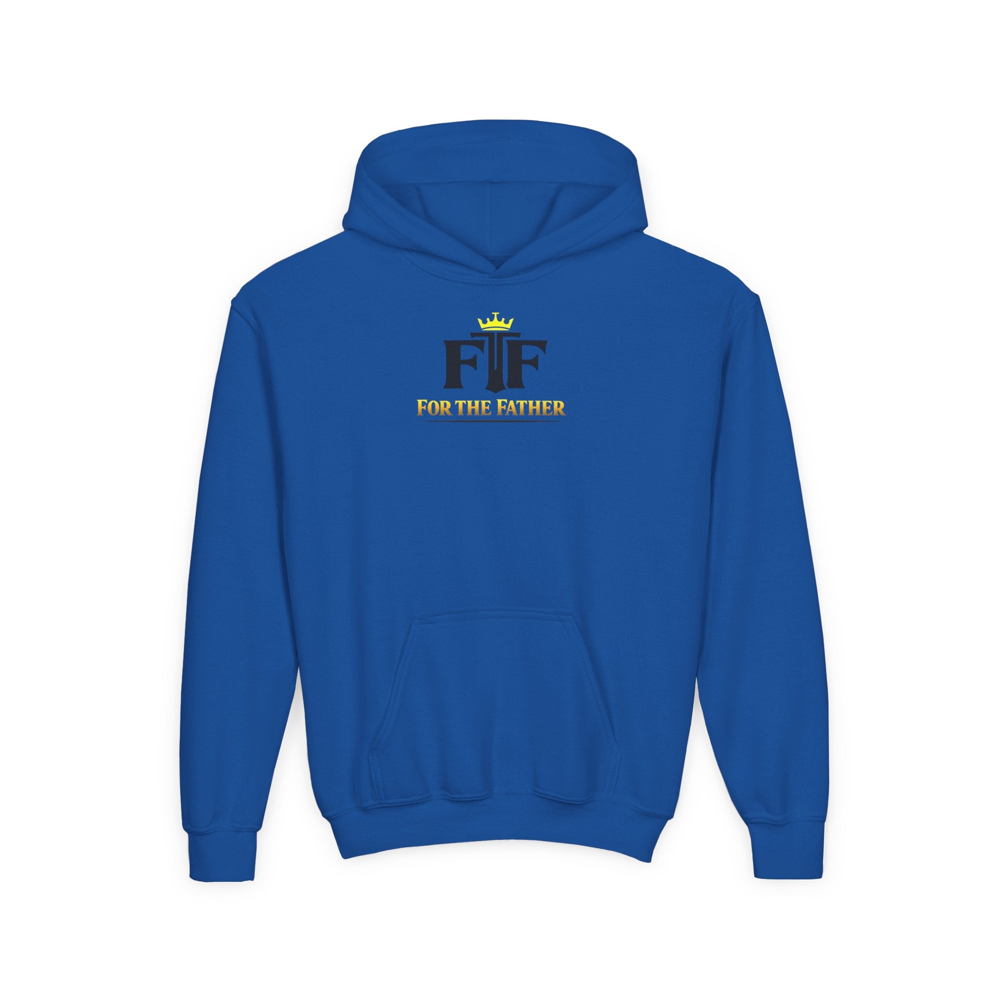 FTF - 'Jesus Is My Hero' Christian Faith Pullover (For The Fathers Logo)