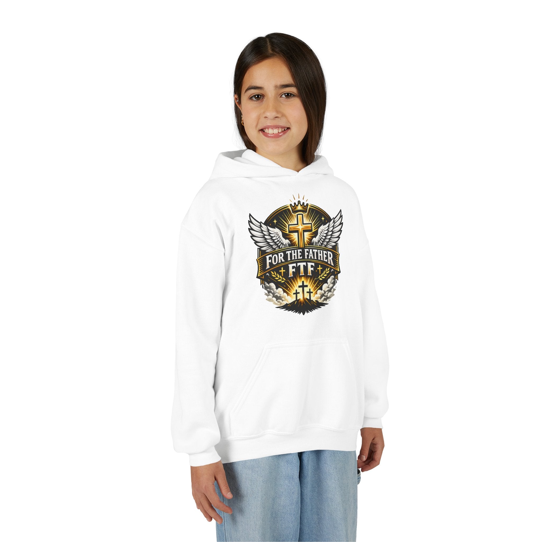 FTF - "Church Is My Happy Place" HTU - Youth Hoodie