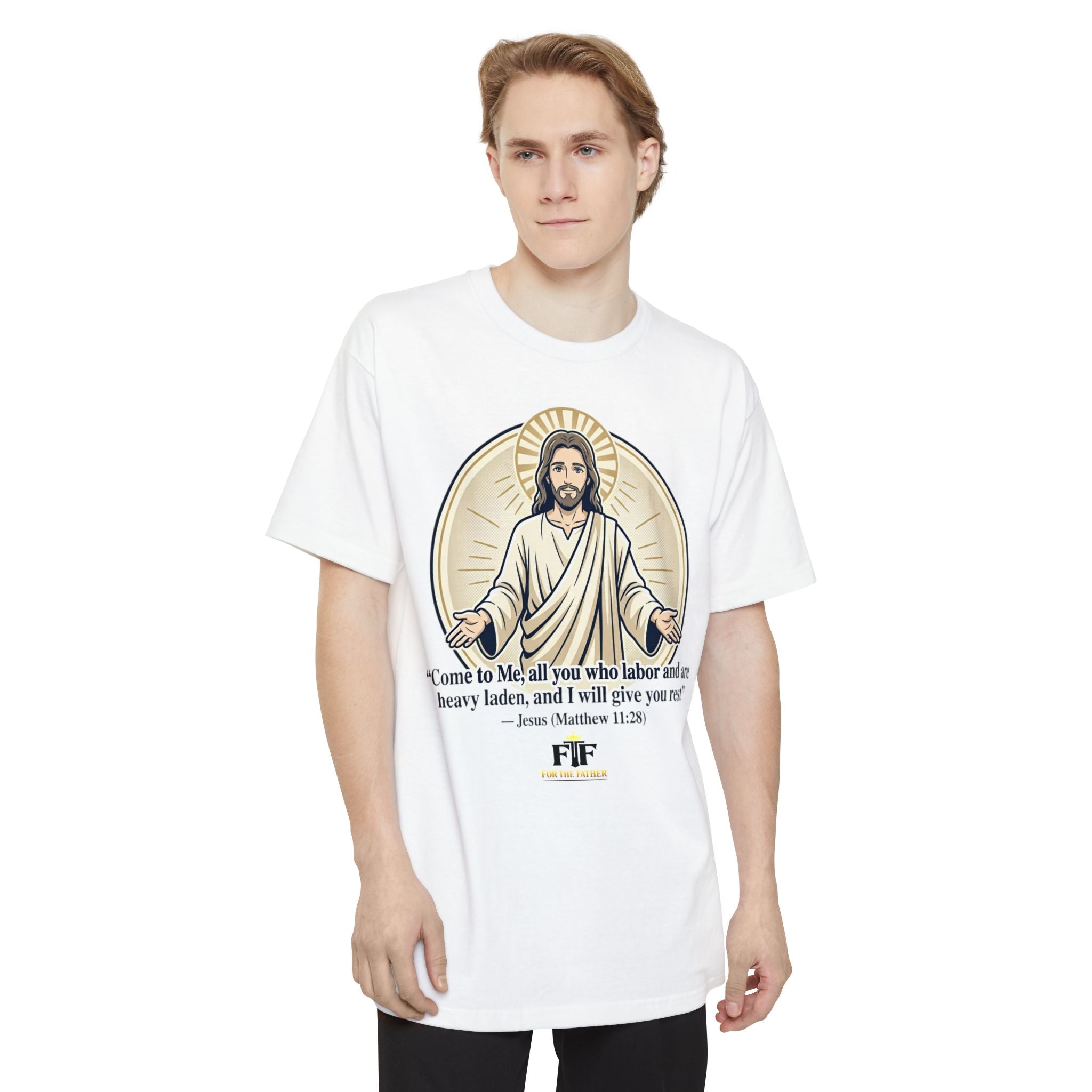 FTF - "Come to Me" Matthew 11:28 JH - T-shirt (Big & Tall)