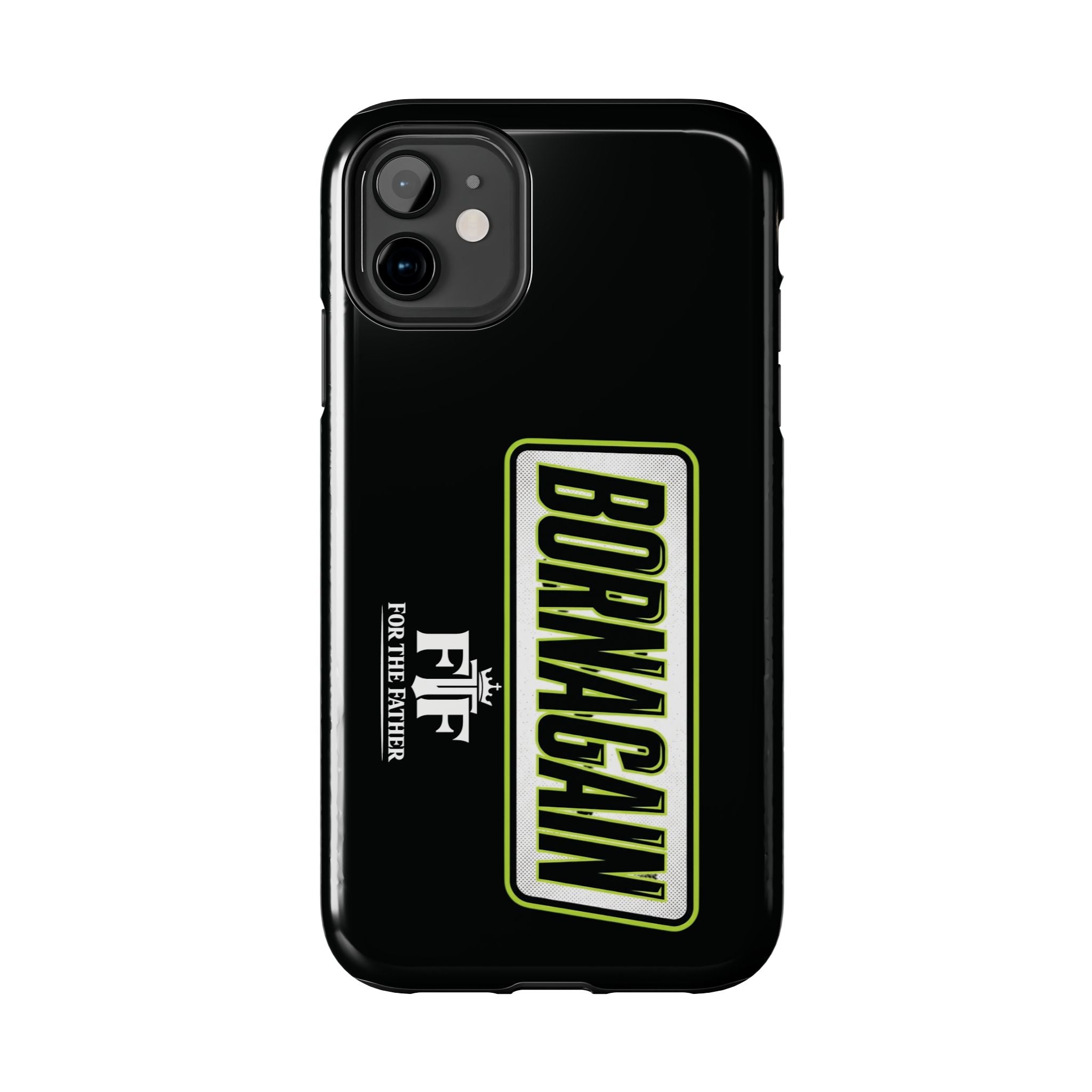 FTF - BORNAGAIN - Black Tough Phone Case