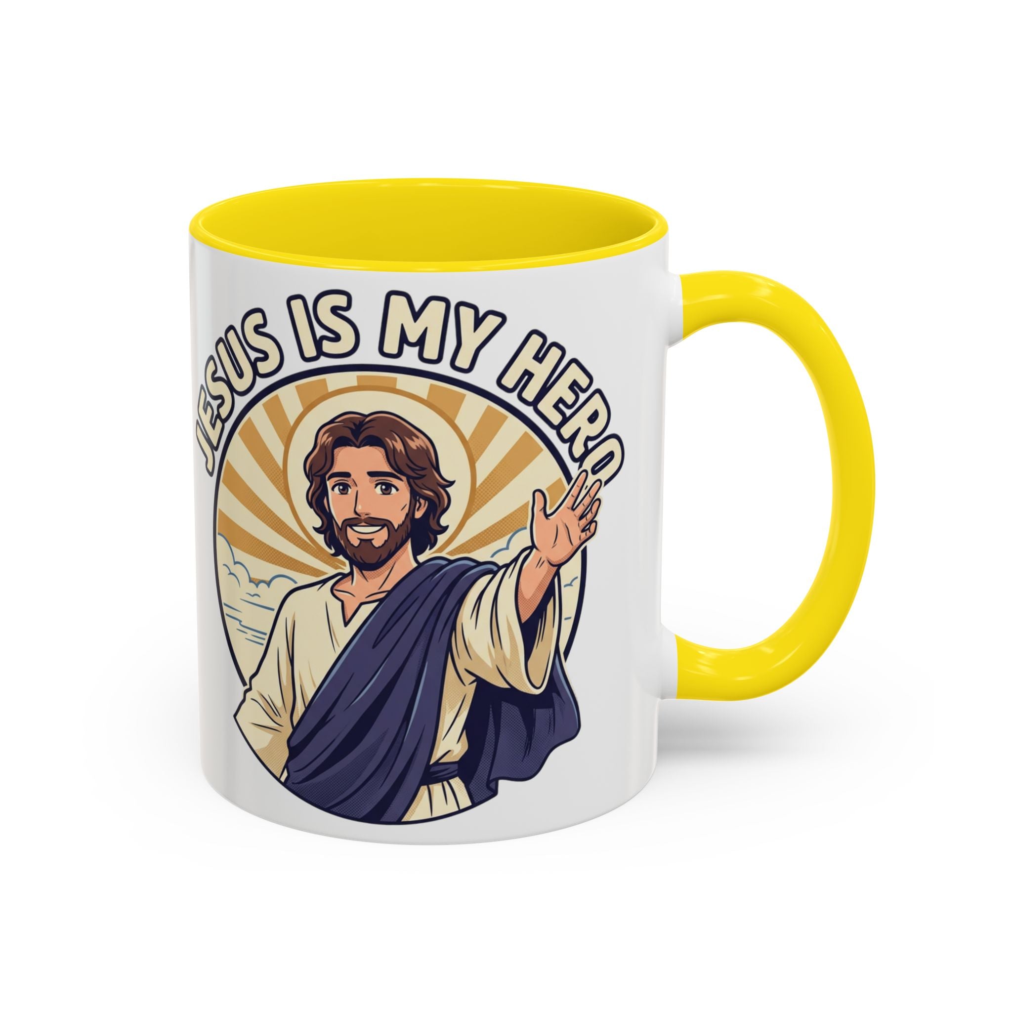 FTF - "Jesus Is My Hero" Sunburst - Mug