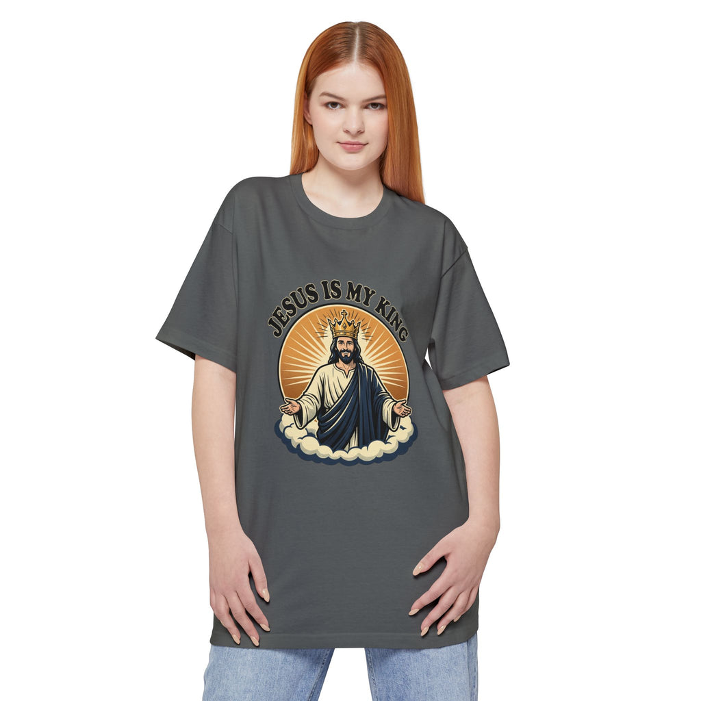 Jesus Is My King T-Shirt (Big & Tall) 100% Cotton