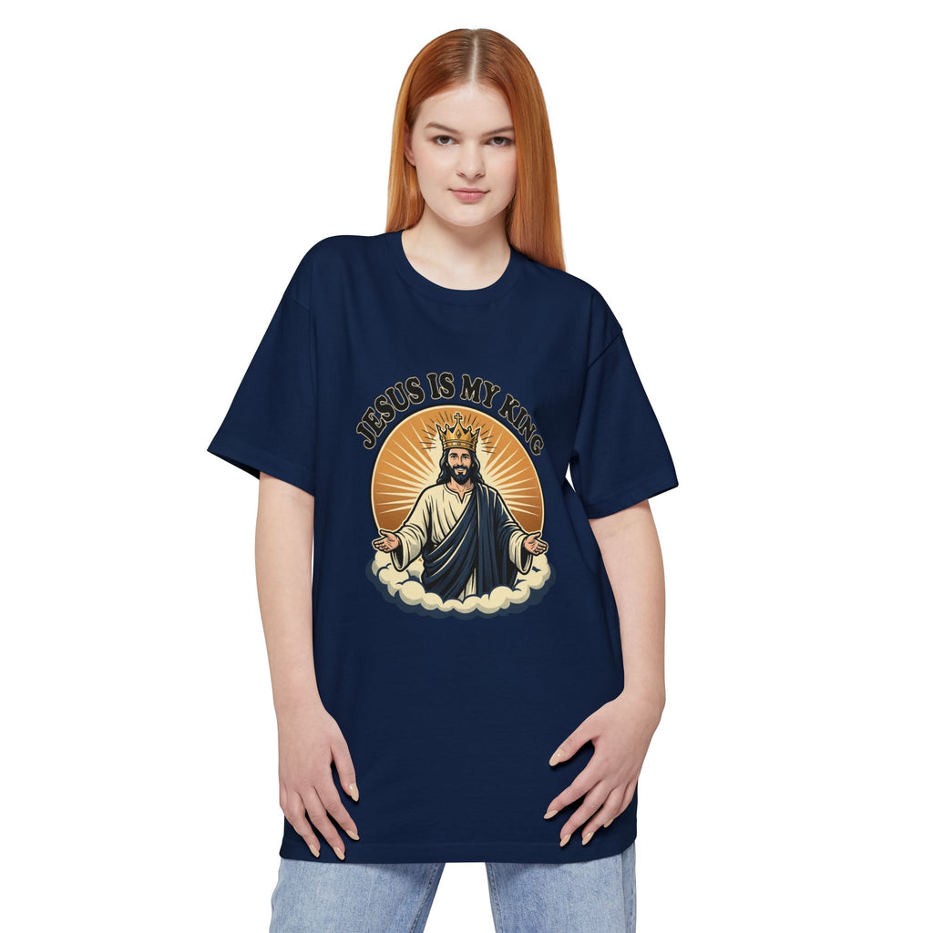 Jesus Is My King T-Shirt (Big & Tall) 100% Cotton