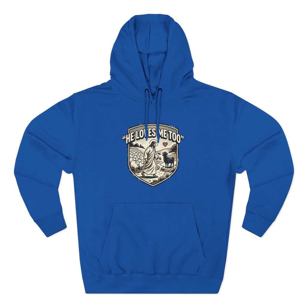 'He Loves Me Too' - Lonely Sheep Hoodie