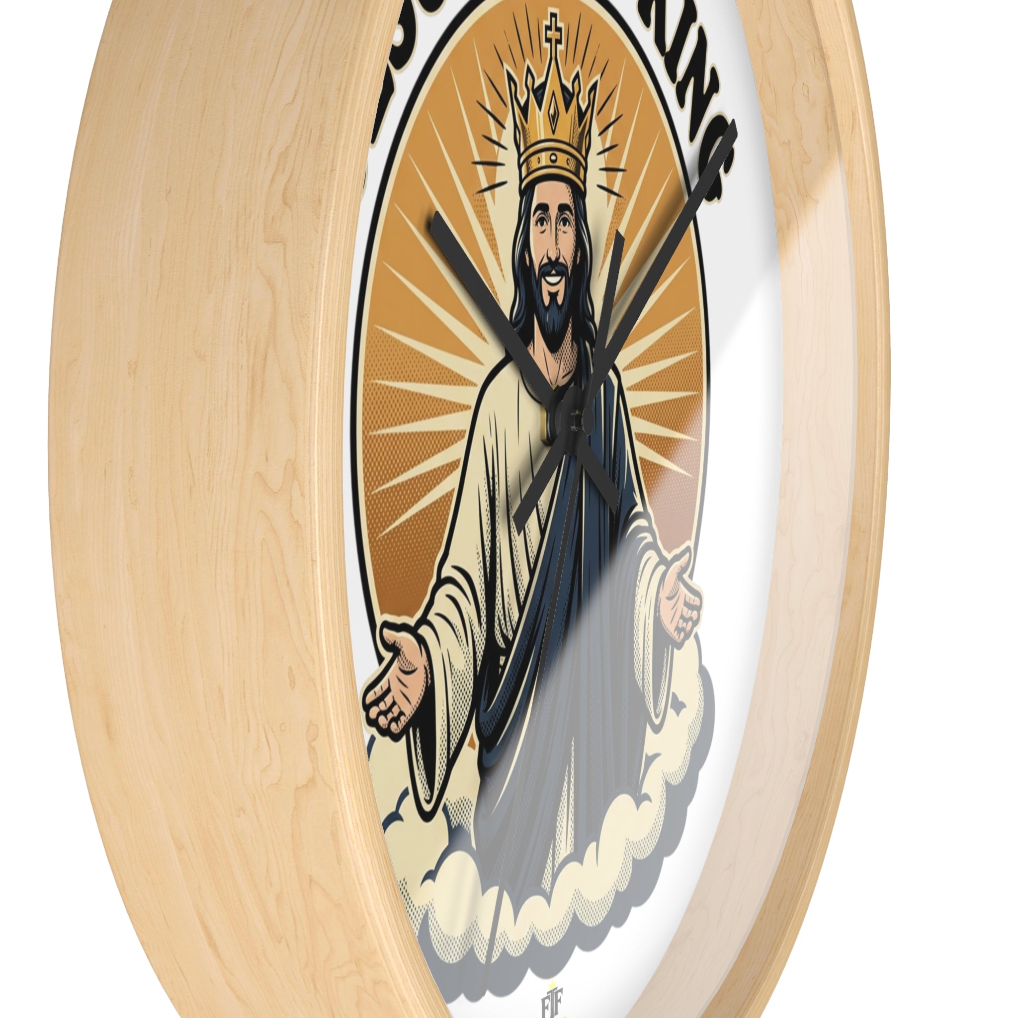 FTF - Jesus Is My King - Wall Clock