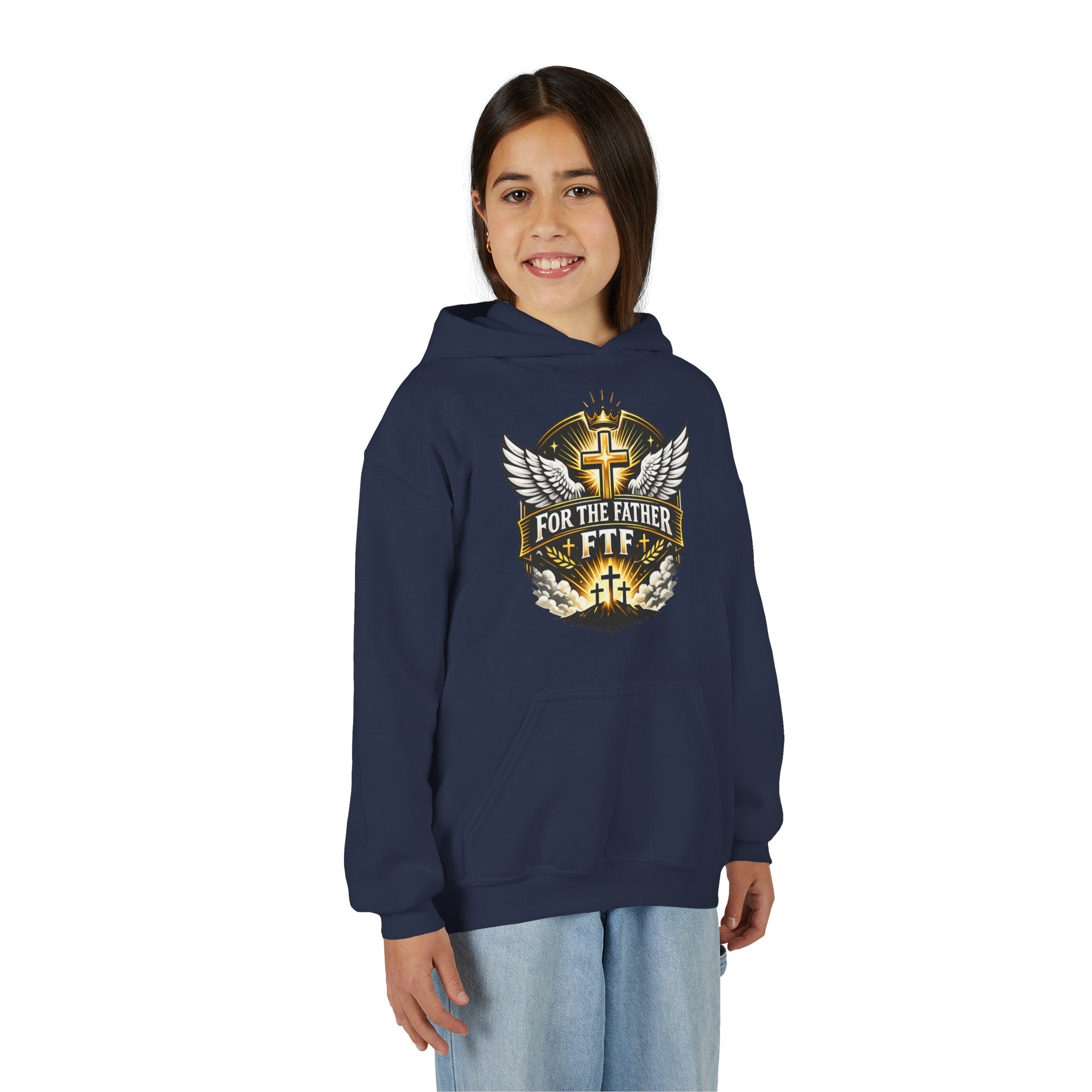 FTF - "Church Is My Happy Place" HTU - Youth Hoodie