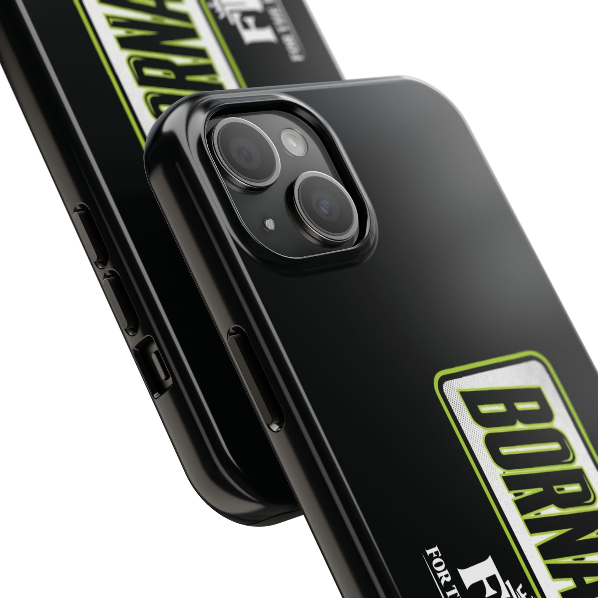 FTF - BORNAGAIN - Black Tough Phone Case