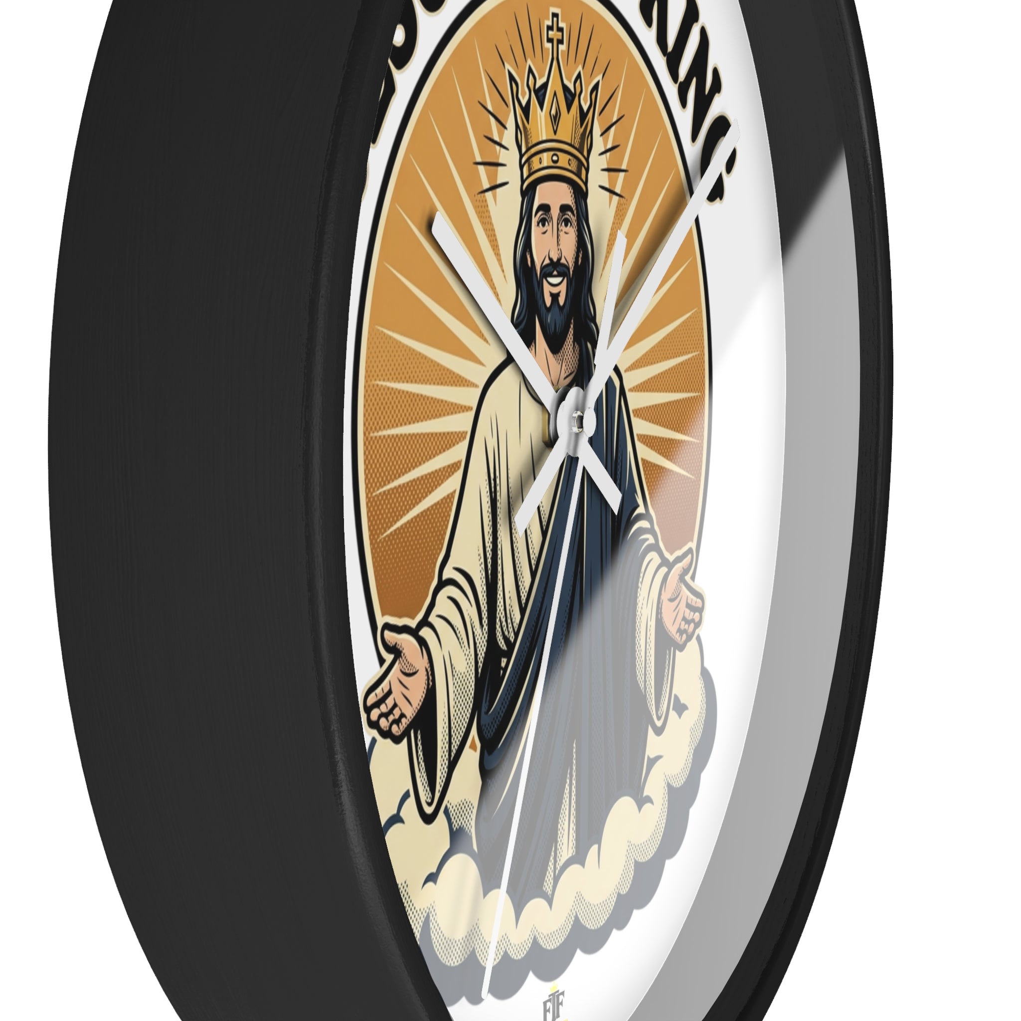 FTF - Jesus Is My King - Wall Clock