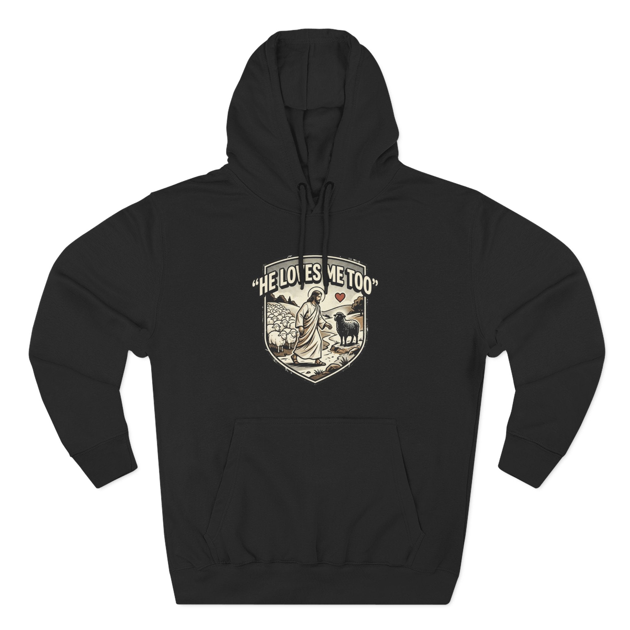 'He Loves Me Too' - Lonely Sheep Hoodie