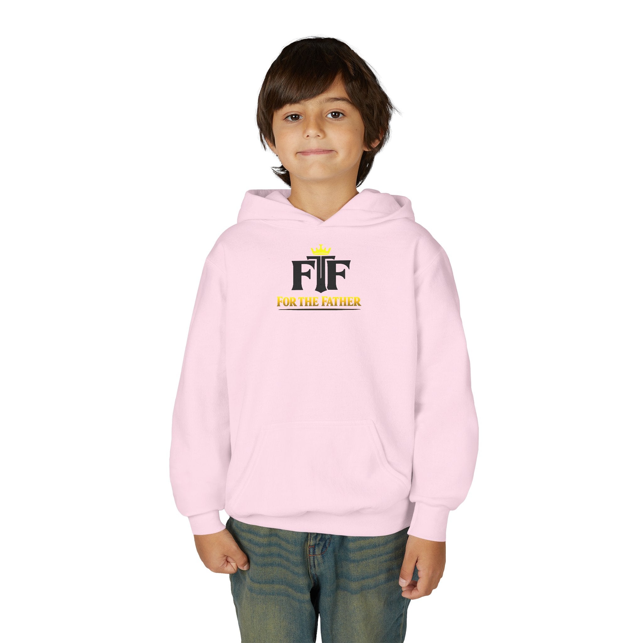 FTF - 'Jesus Is My Hero' Christian Faith Pullover (For The Fathers Logo)