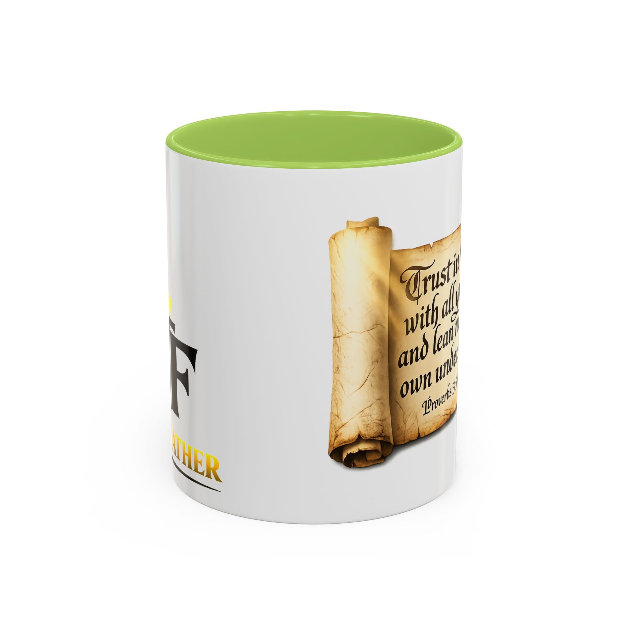 FTF - "Trust In The Lord" Proverbs 3:5 Scroll - Coffee Mug