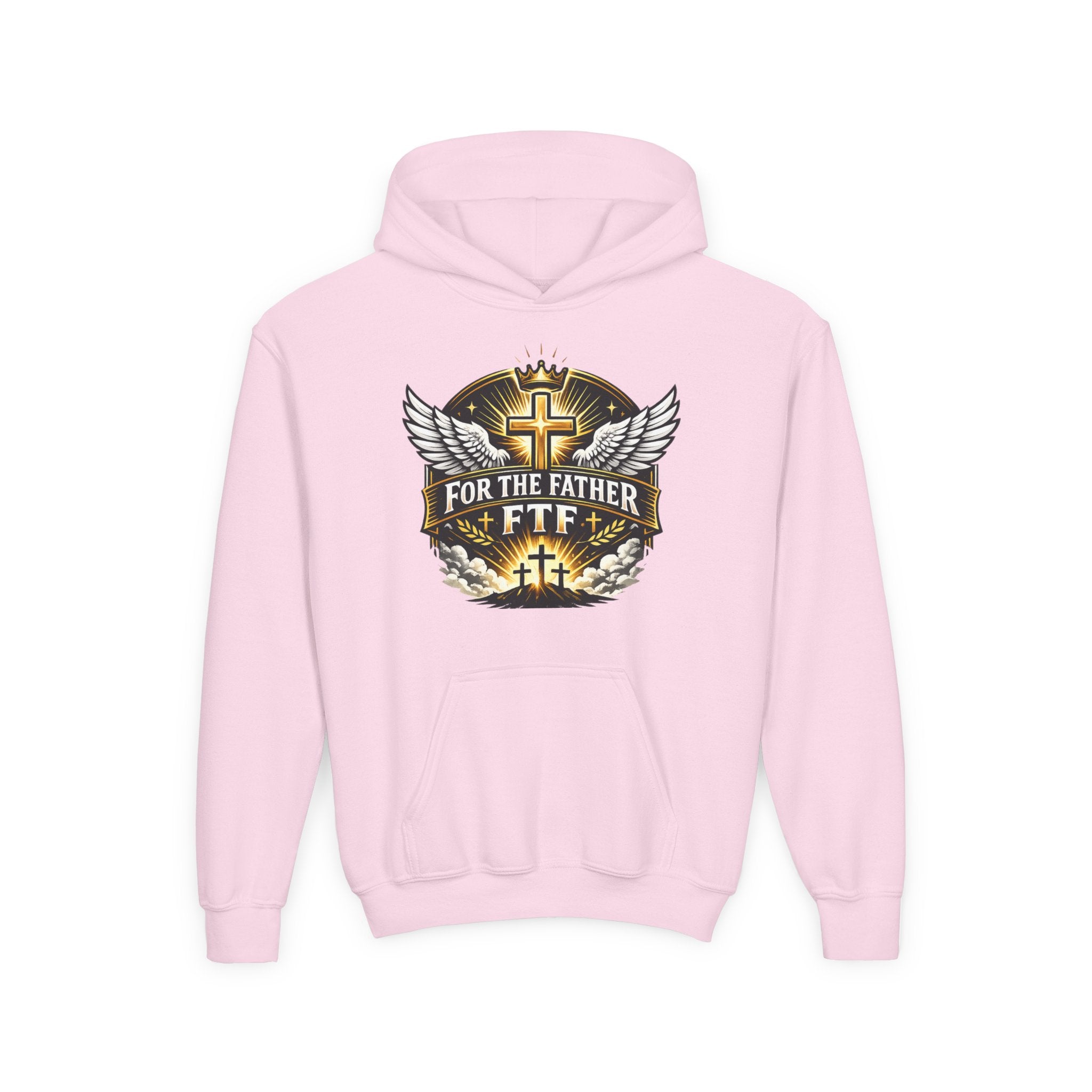FTF - "Jesus Is My Hero" Sunburst - Youth Hoodie