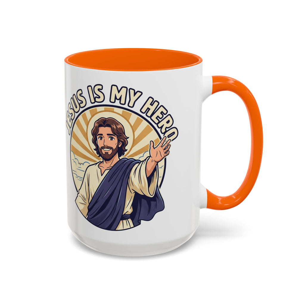 FTF - "Jesus Is My Hero" Sunburst - Mug